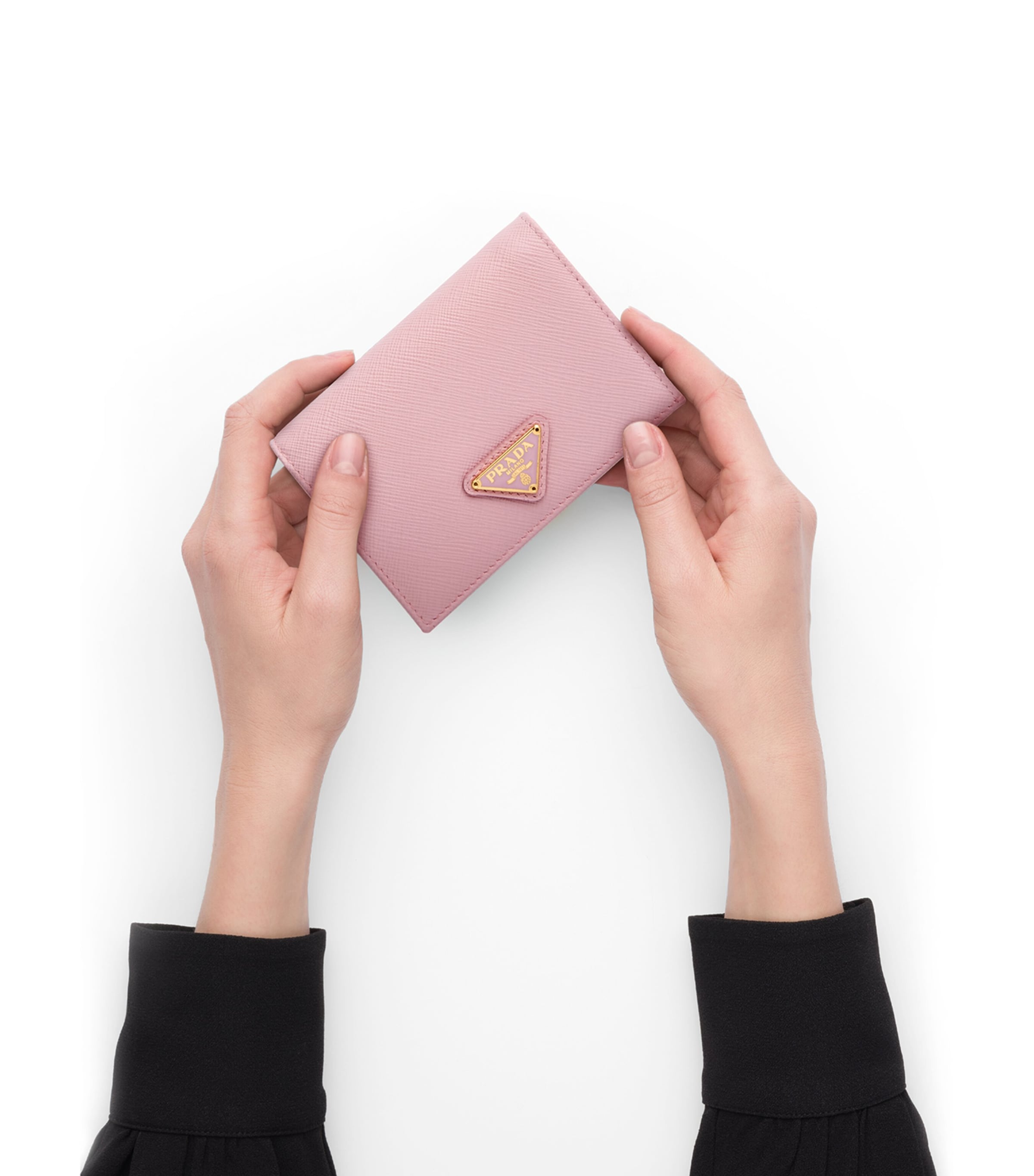 Small Saffiano Leather Wallet F0924 Image 5