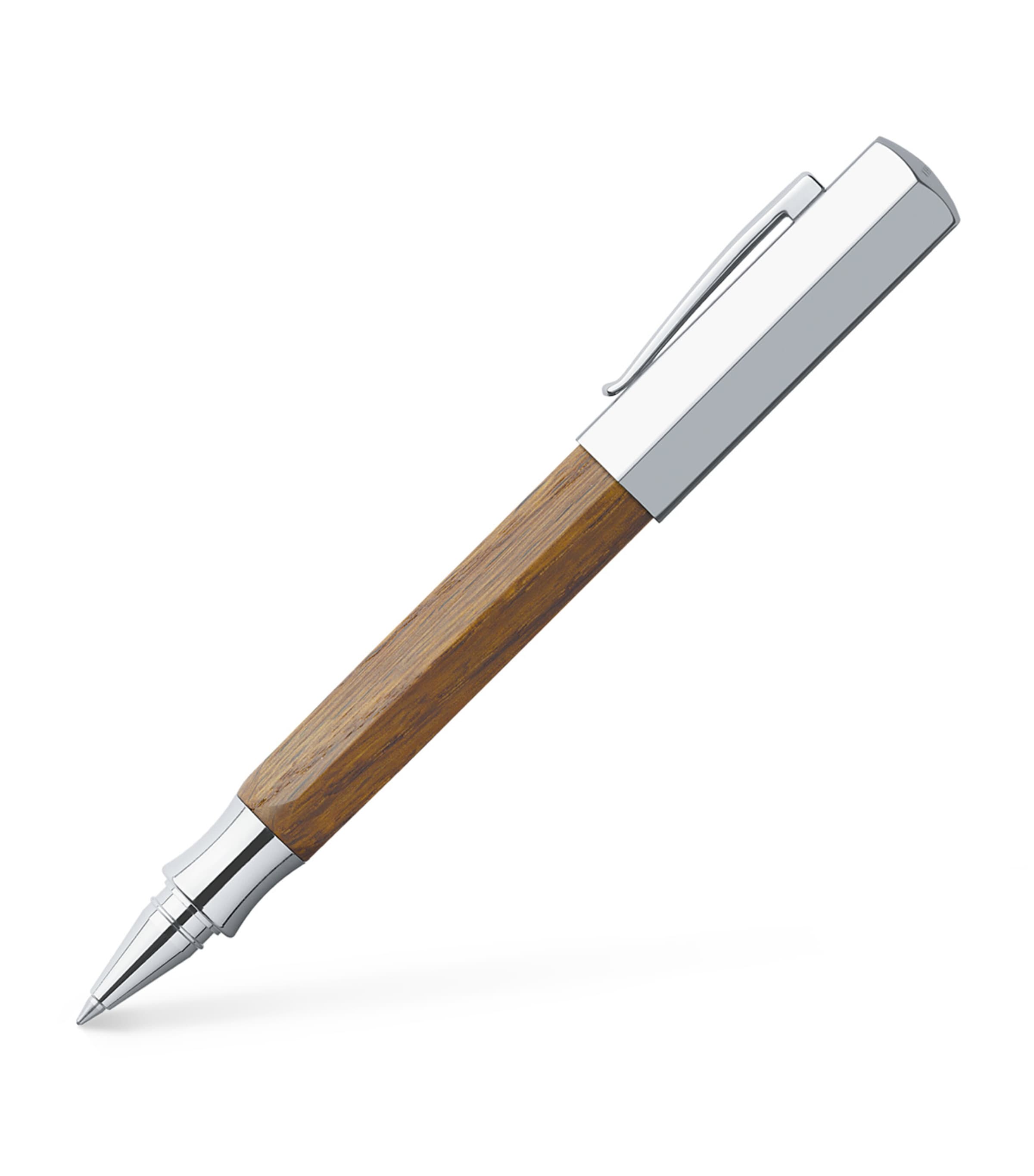 Faber-Castell Ondoro Smoked Oak Rollerball Pen Wood Image 1