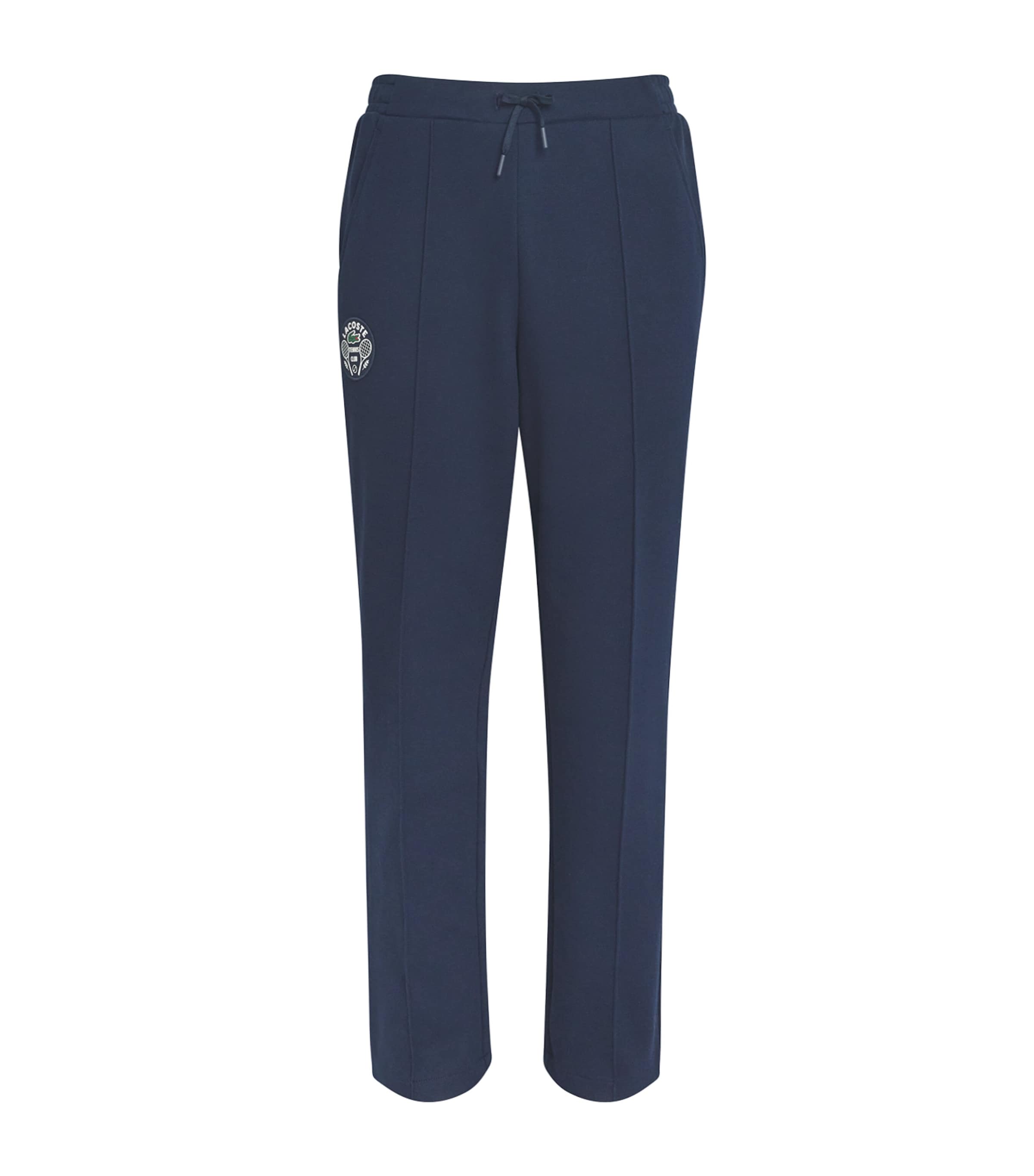 Lacoste Tennis Heritage Sweatpants In Blue