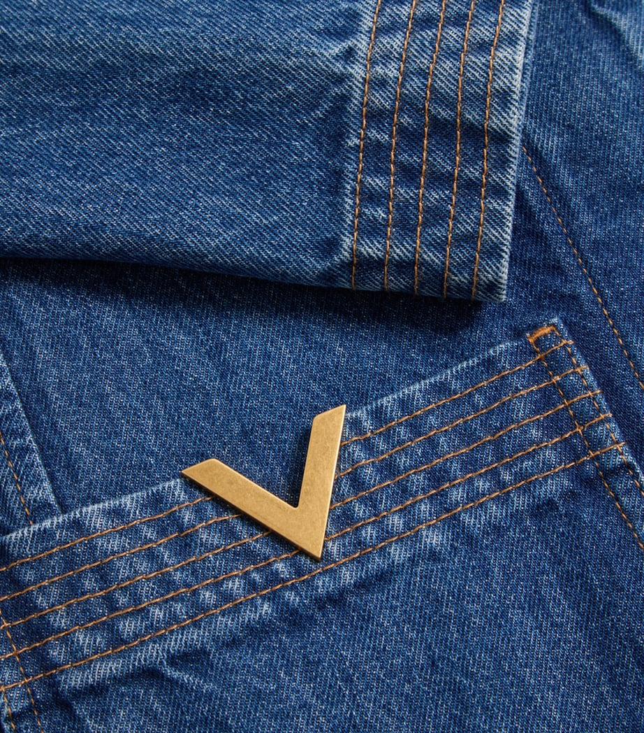 Valentino Womens Denim Jacket Image 3