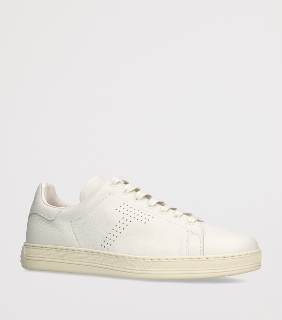 Leather Warwick Sneakers WHITE Image 3