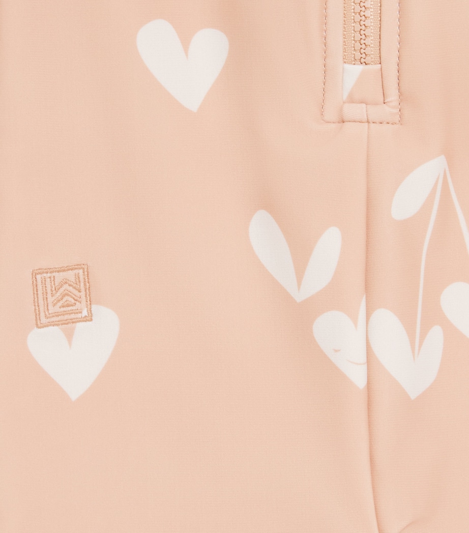 Liewood Printed Max Swimsuit (1-36 Months) Sweethearts/tuscany Image 3