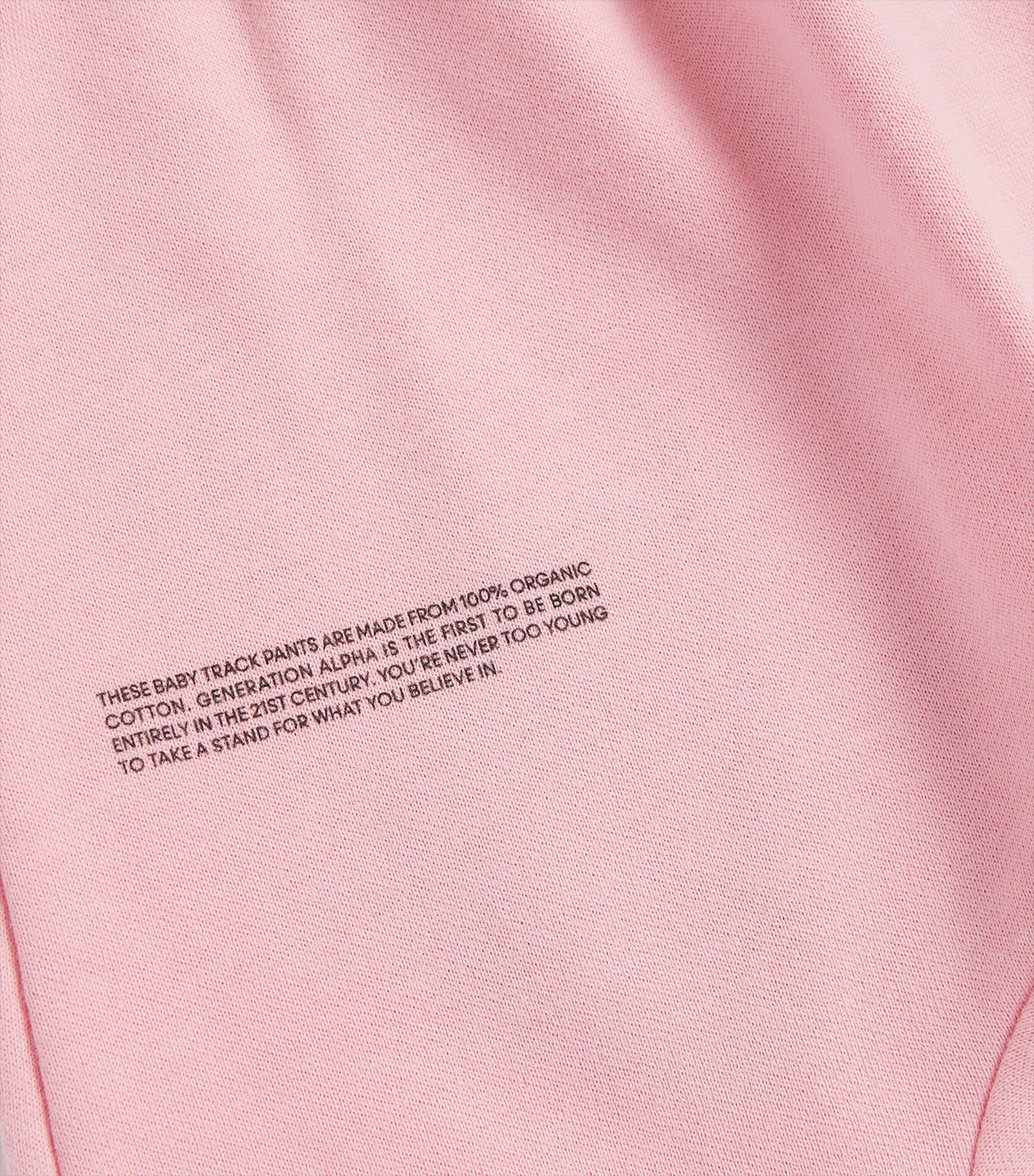 Pangaia Kids Organic Cotton Sweatpants (3-24 Months) Sakura Pink Image 4