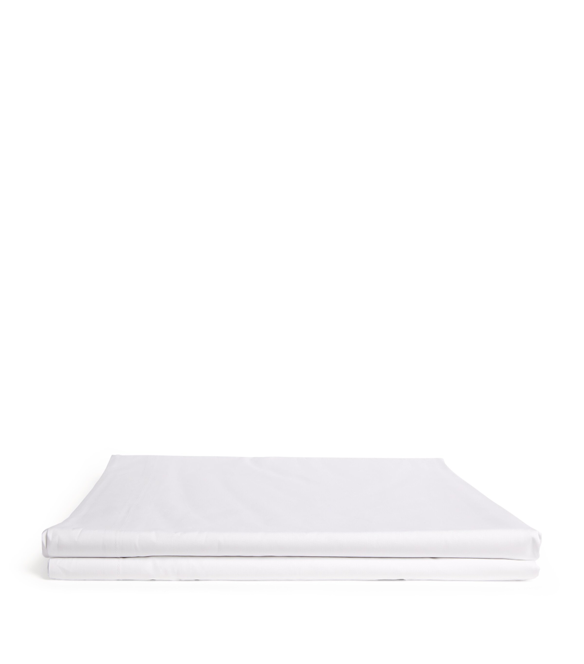 Estrela King Fitted Sheet (160cm x 200cm) WHITE Image 2