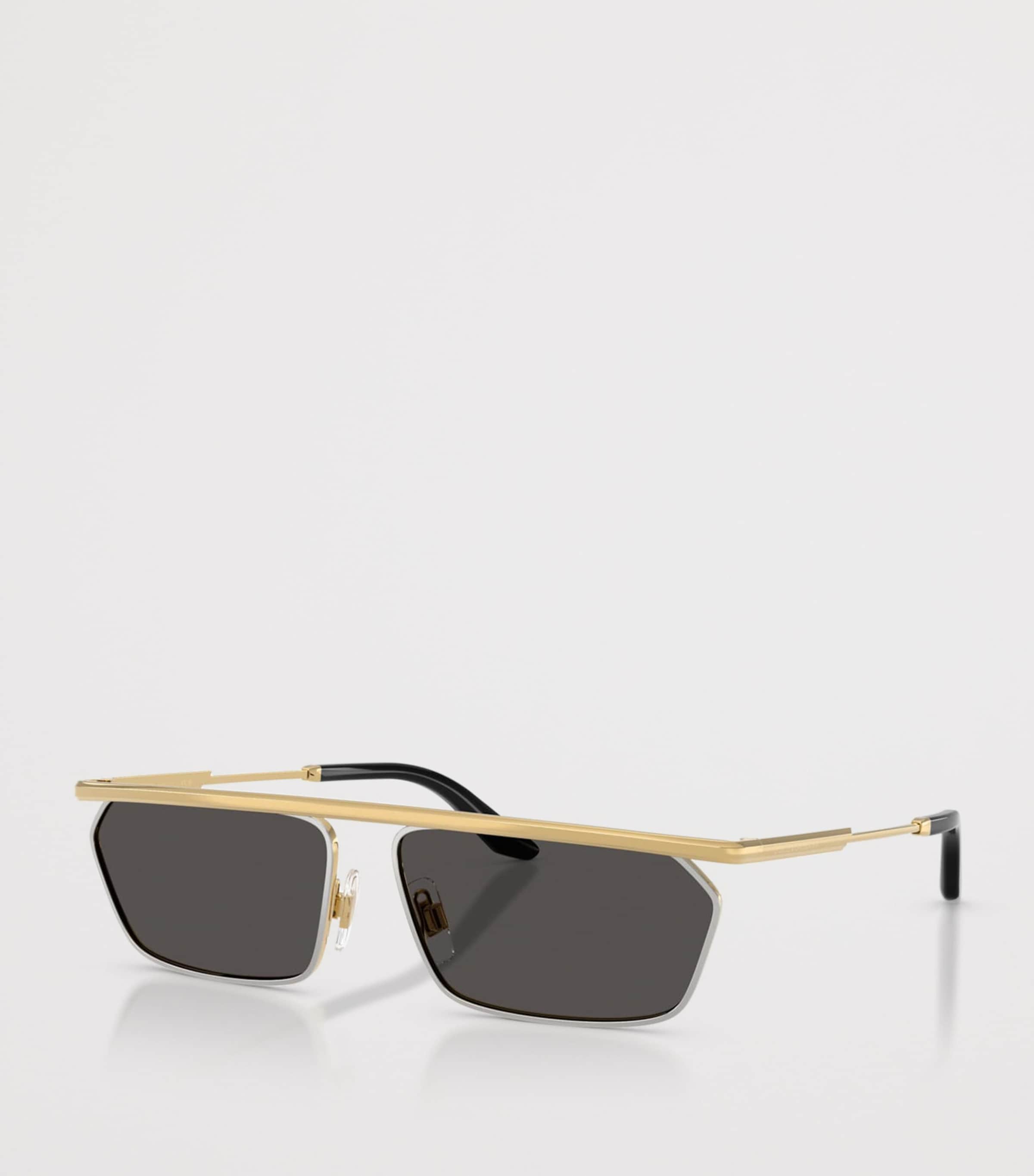 Dolce&Gabbana Metal DG2327 Classic Rectangle Sunglasses Image 2