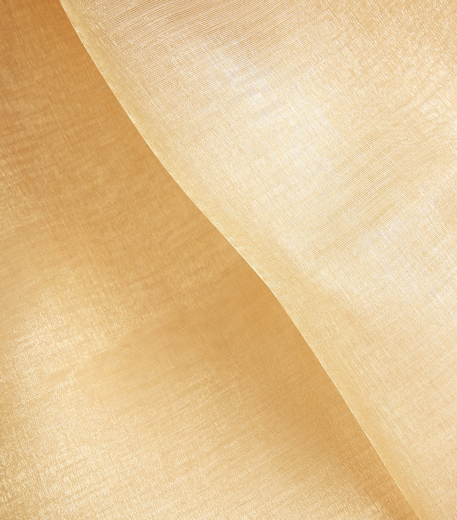 Organza Sphinx Maxi Kaftan GOLD Image 5