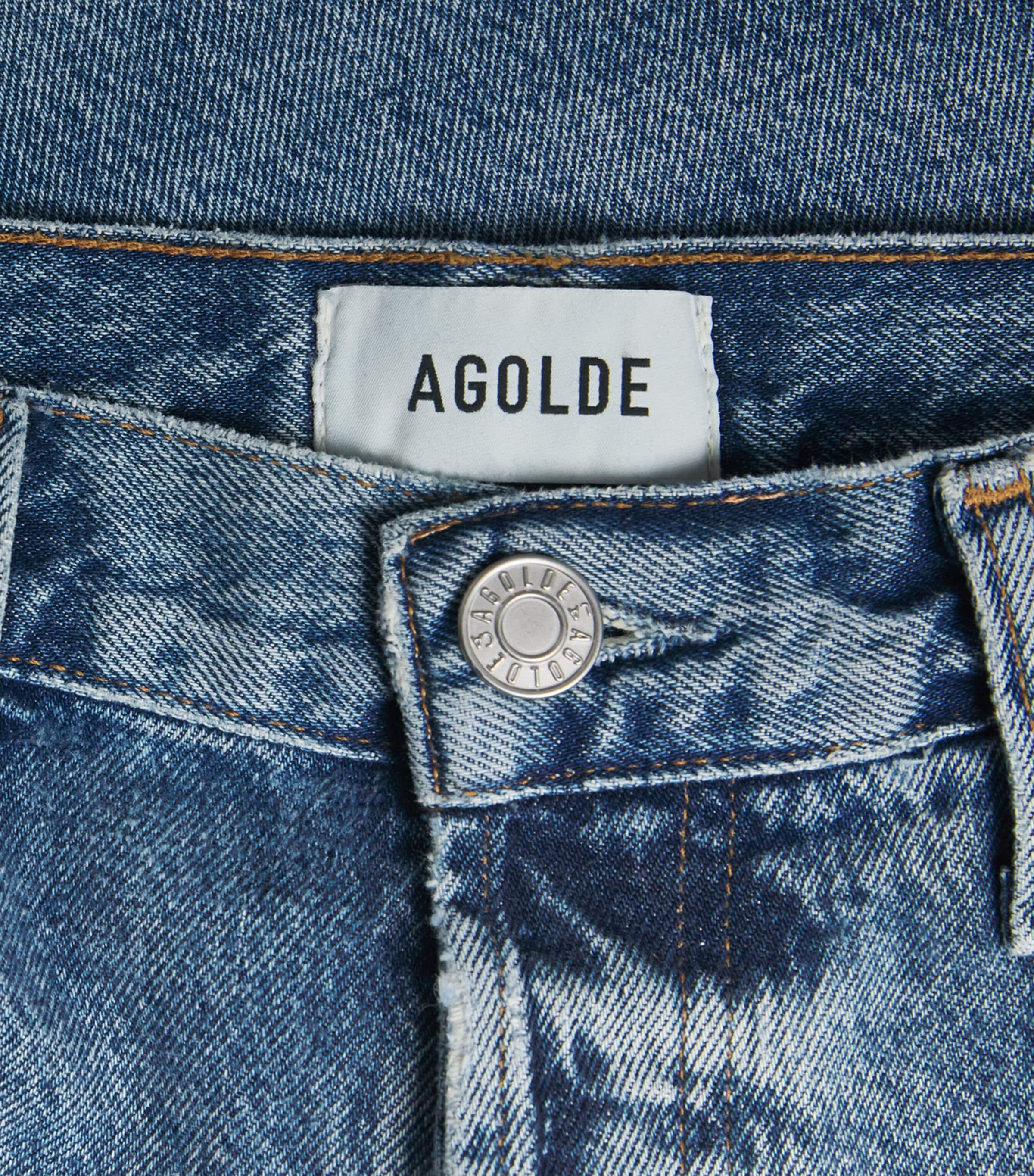 AGOLDE Mens 90's Straight Jeans Friction Image 6