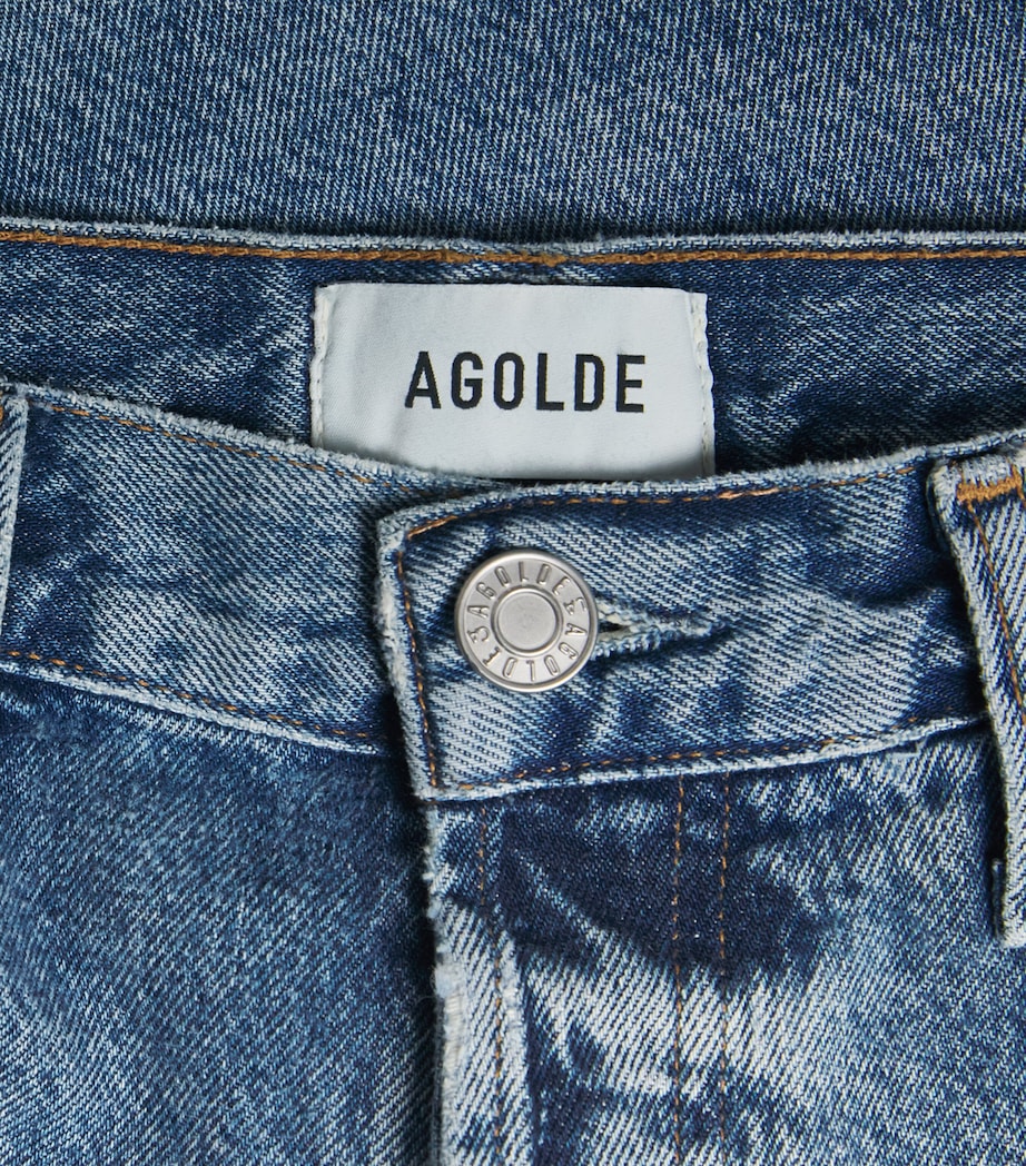 AGOLDE Mens 90's Straight Jeans Friction Image 6