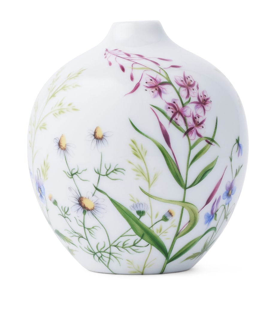 Royal Copenhagen Porcelain Wildflowers Vase (13cm) Image 4