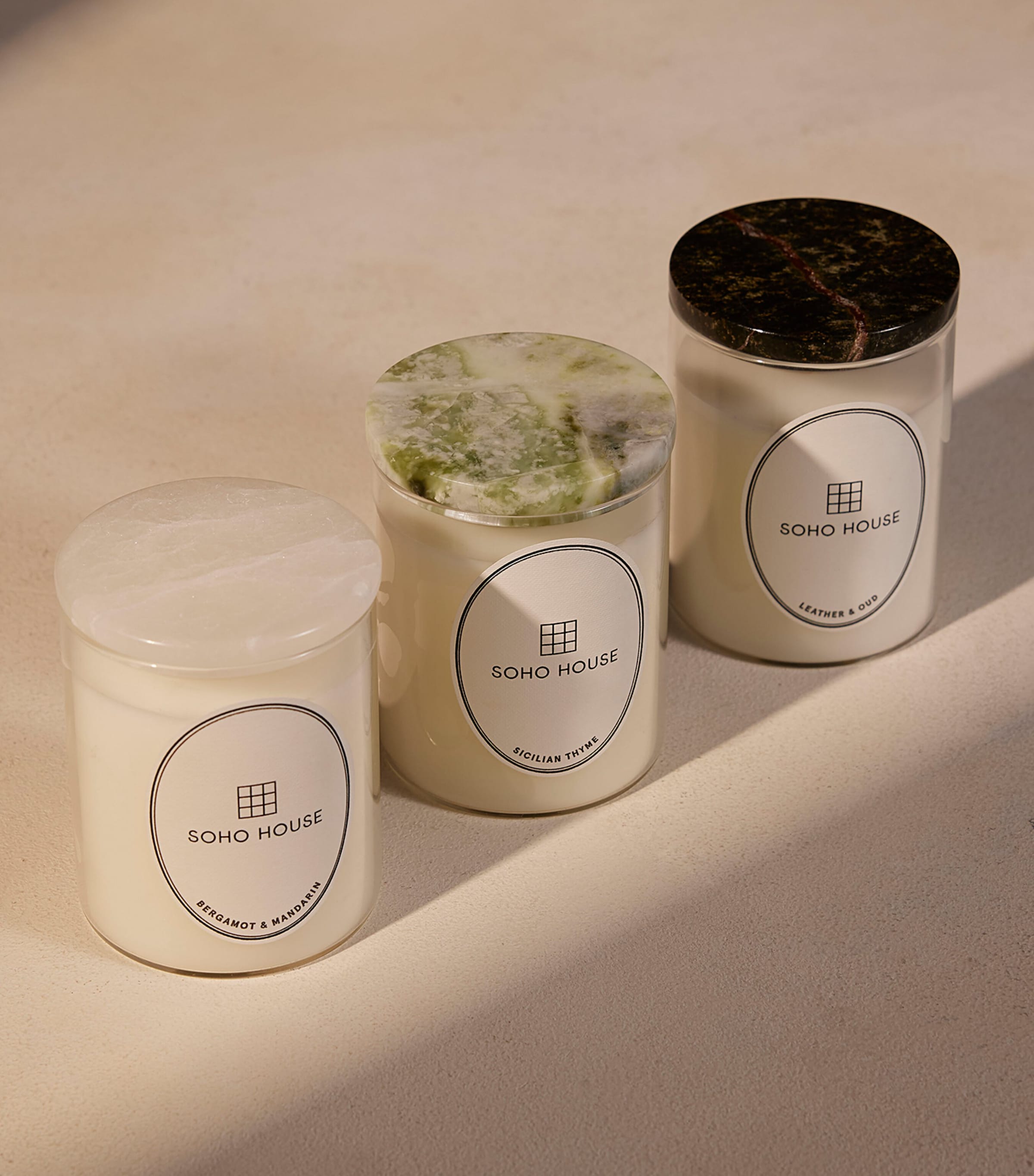 Leather & Oud Candle (250g) NO COLOUR Image 6