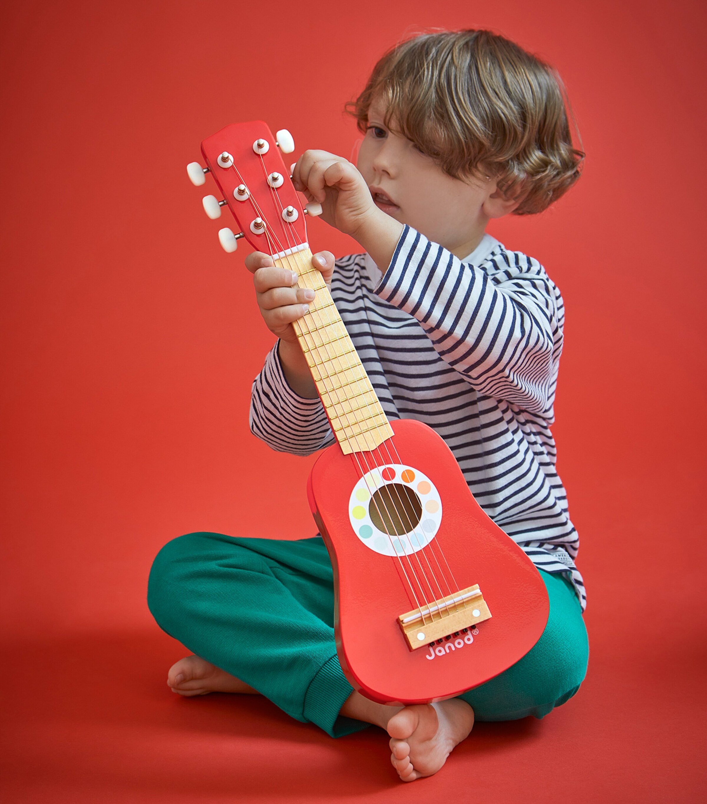 Janod My First Guitar Confetti Image 8