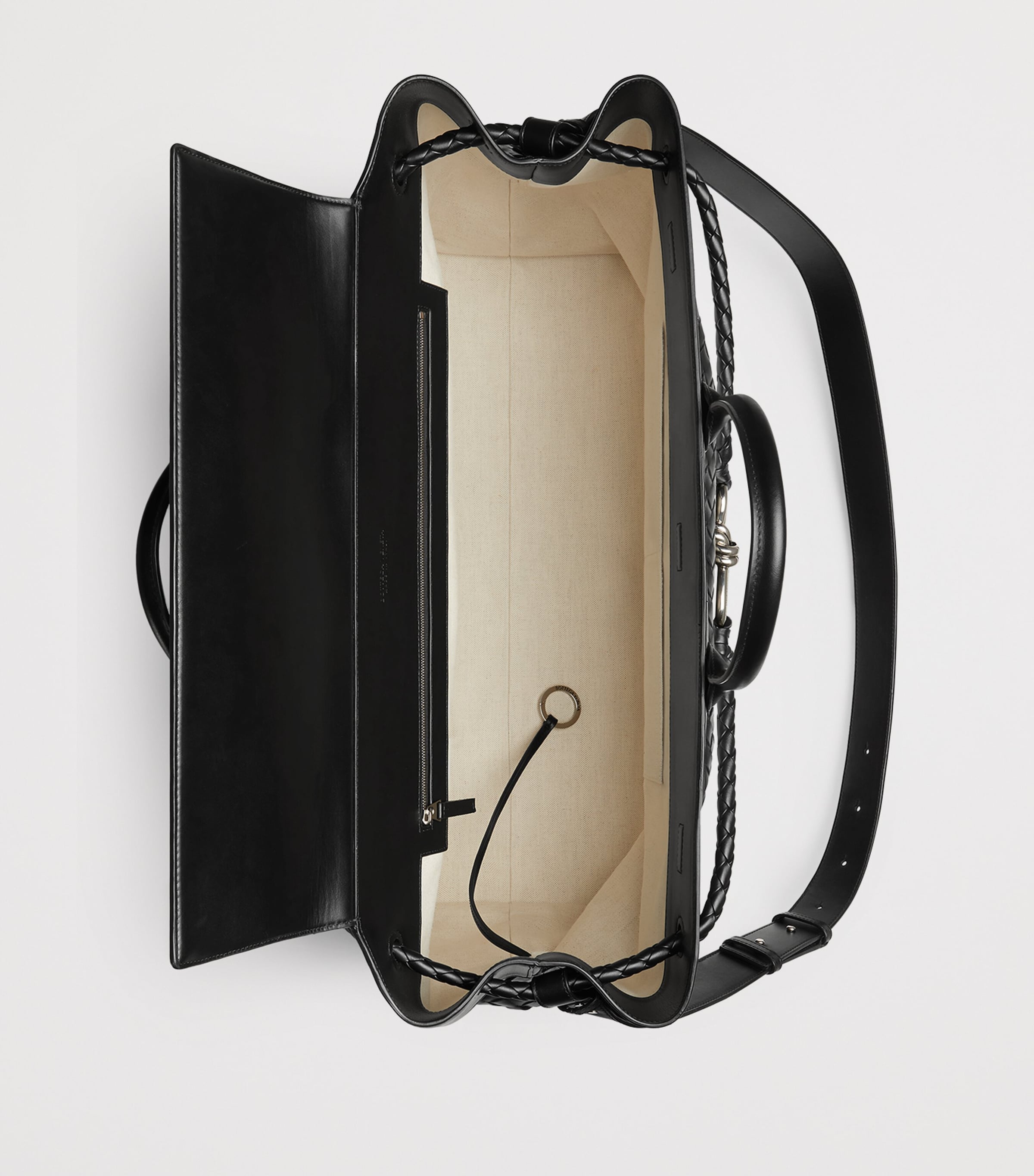 Large Calfskin Andiamo Voyager Holdall 1208 Image 3