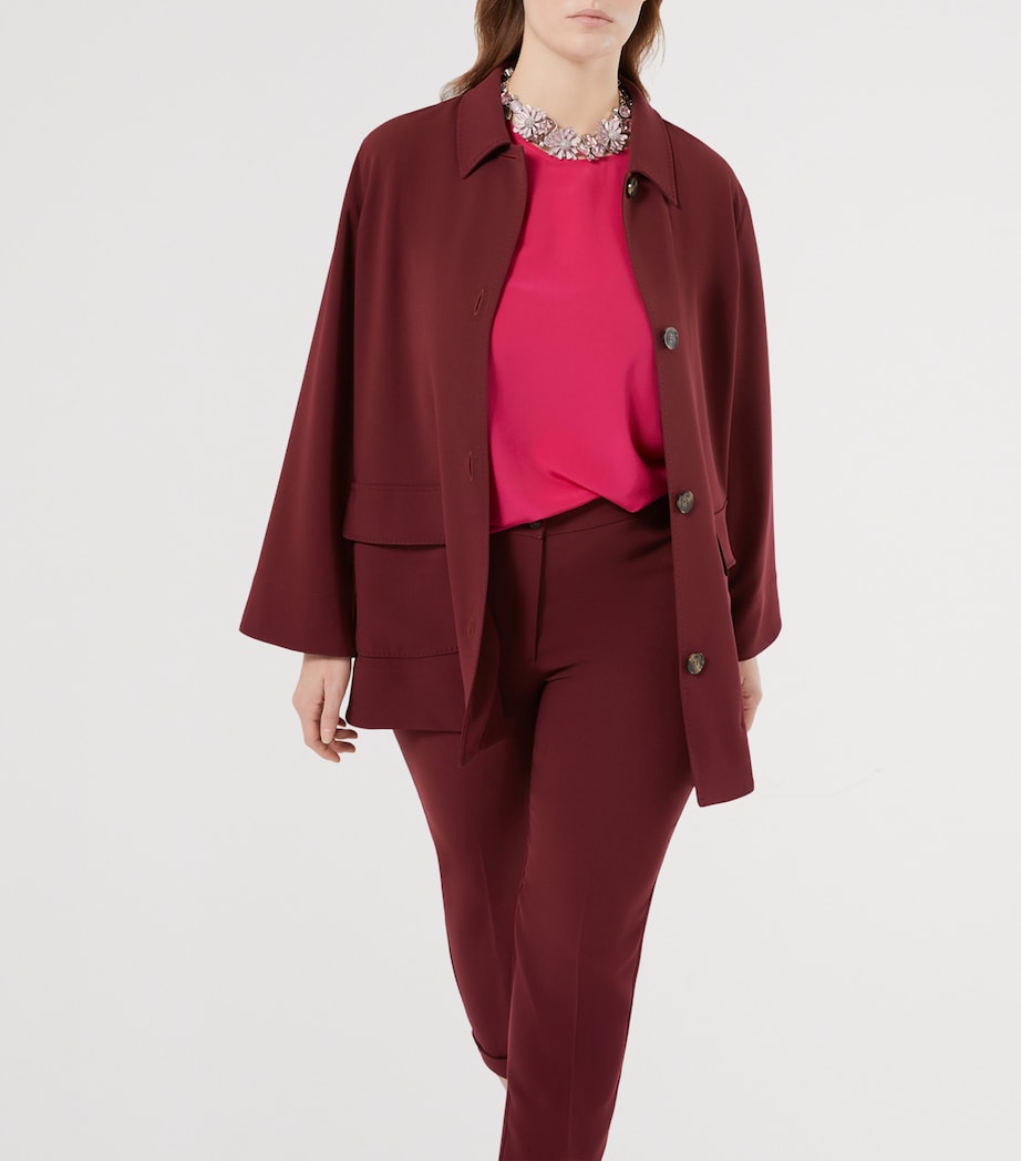 Cady Luxsca Tunic Jacket BORDEAUX Image 4