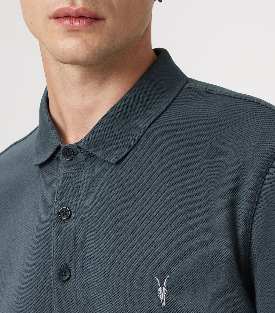 Organic Cotton Reform Polo Shirt SUNIL BLUE Image 5