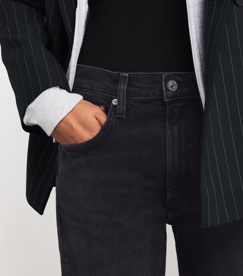 High-Rise Delfina Straight Jeans WLOW Image 6