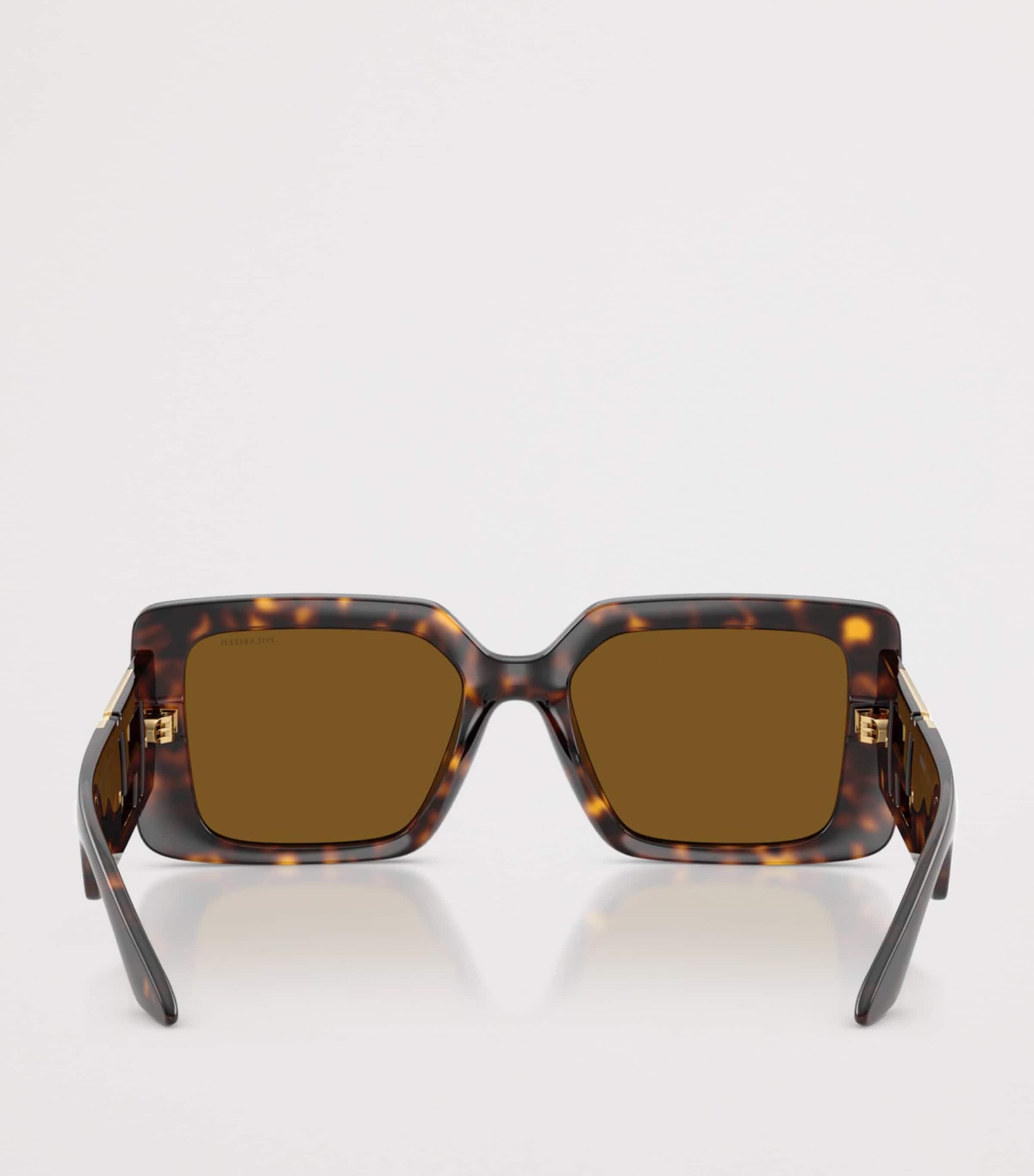 Versace Injected VE4505U Square Sunglasses Brown Image 4