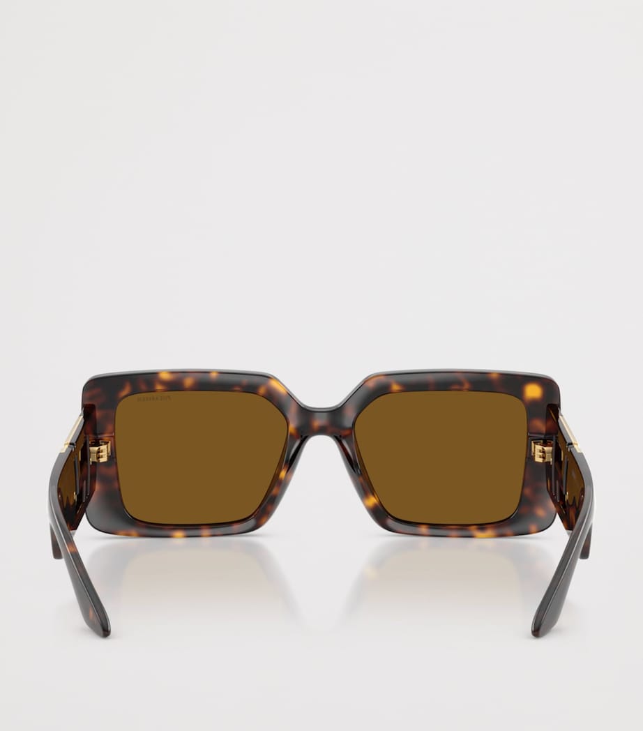 Versace Injected VE4505U Square Sunglasses Brown Image 4