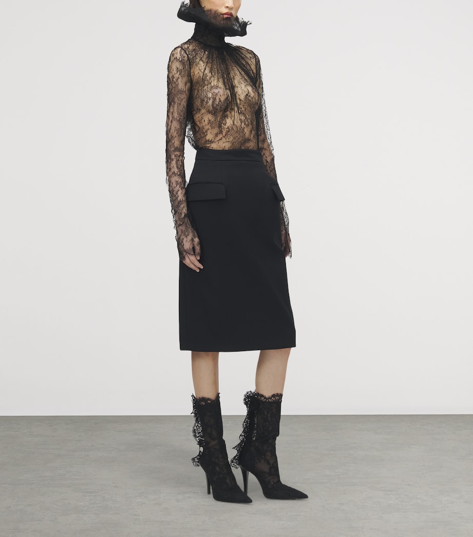 Wool-Blend Midi Skirt 1000 Image 2