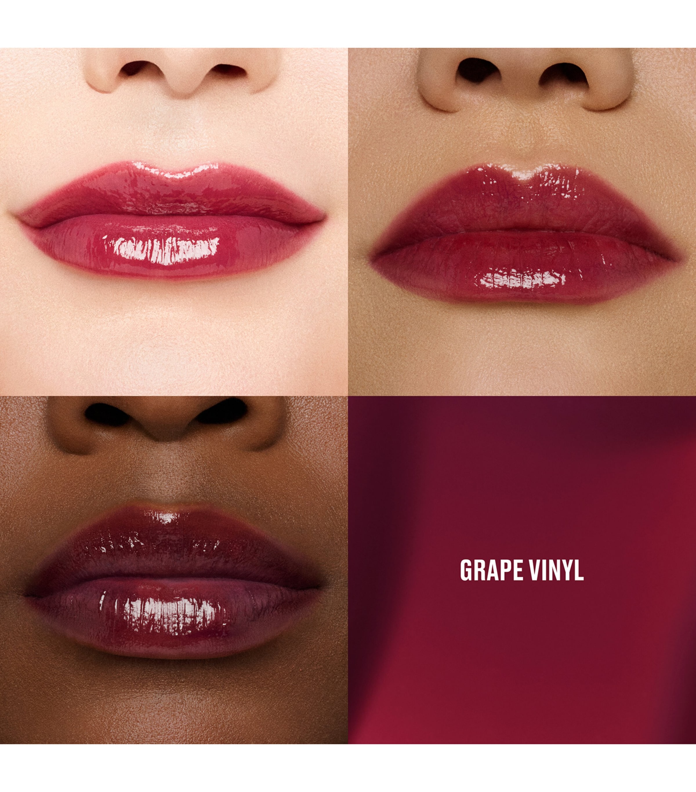 MAC Lustreglass Stainglass Lip Tint Grape Vinyl Image 2