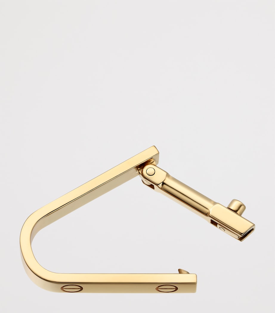 Yellow Gold LOVE Cufflinks YELLOW GOLD Image 3