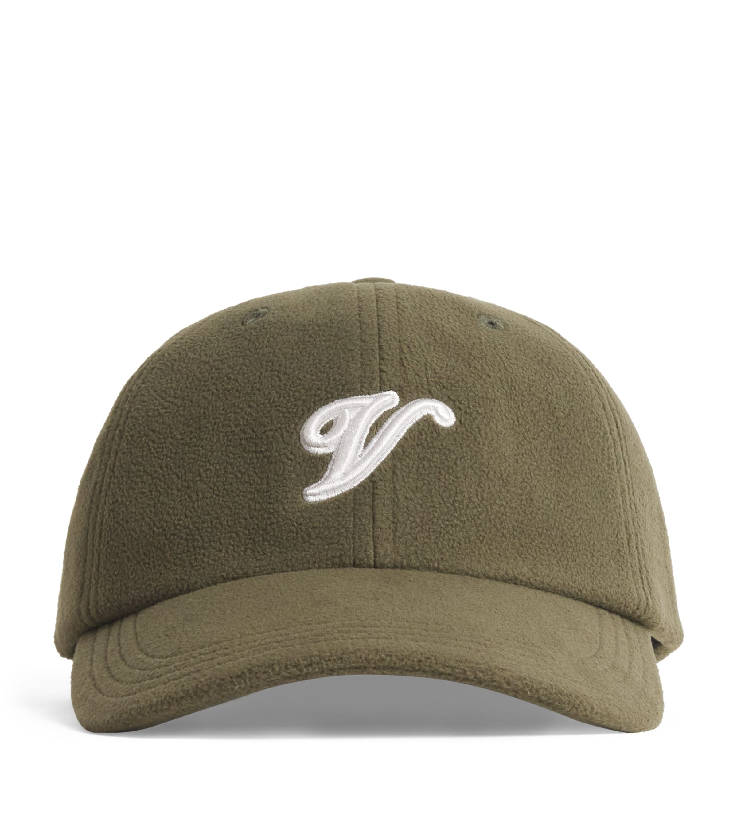Varley Fleece Raina Baseball Cap In Green