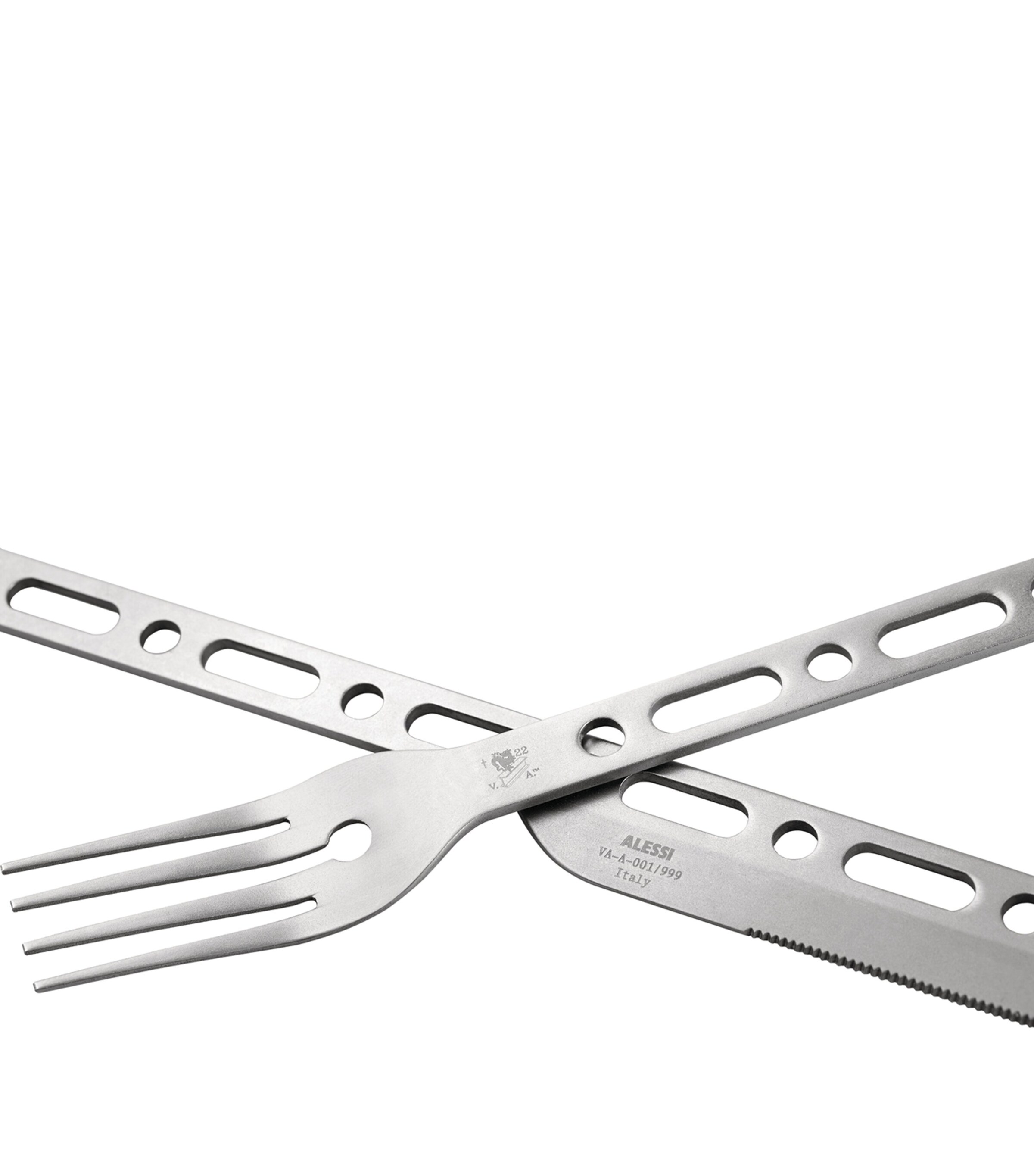 x Virgil Abloh Occasional Object Stainless Steel Cutlery Set SILVER Image 4