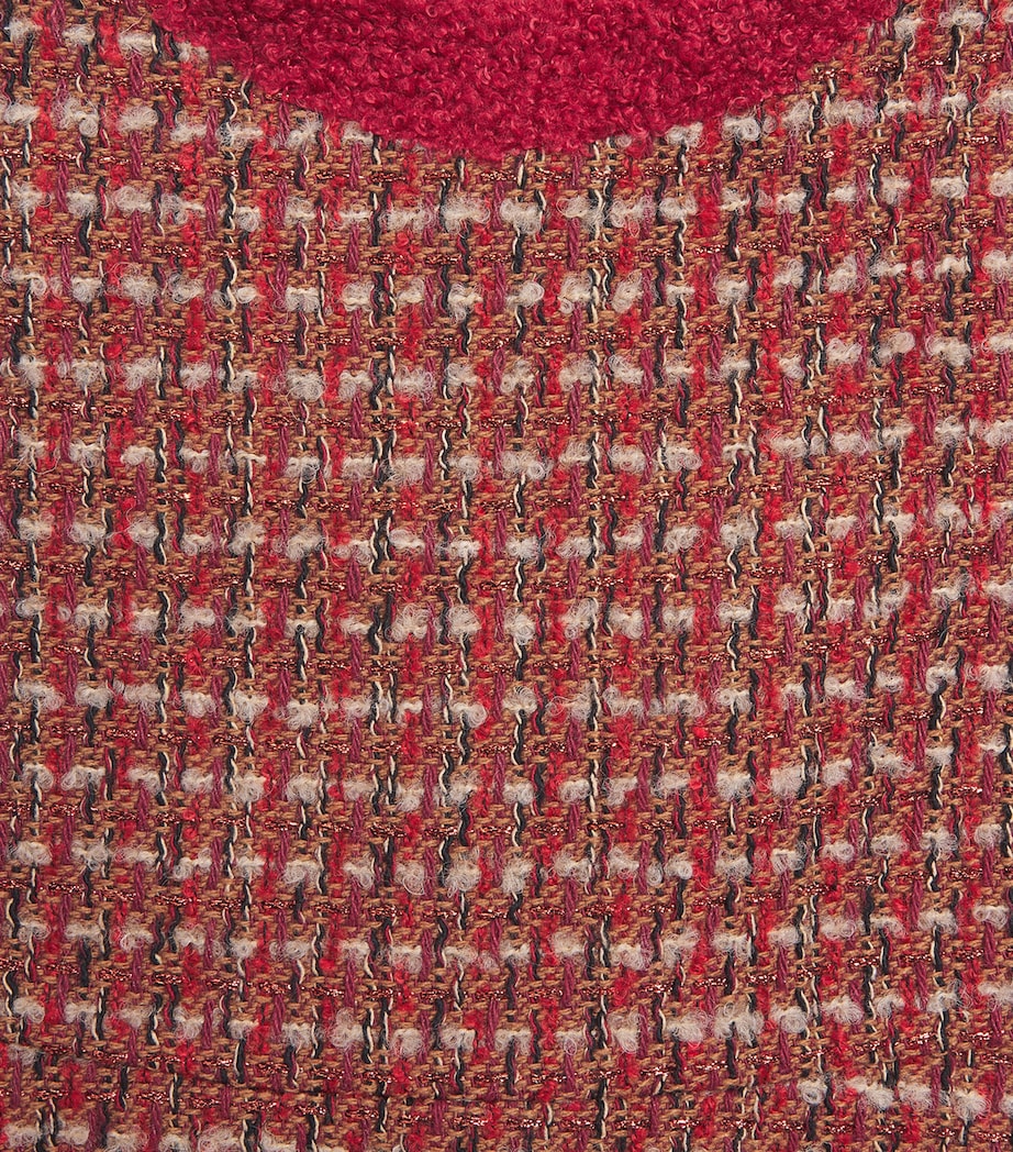 Patachou Tweed Short-Sleeve Dress (2-14 Years) Tweed Image 3