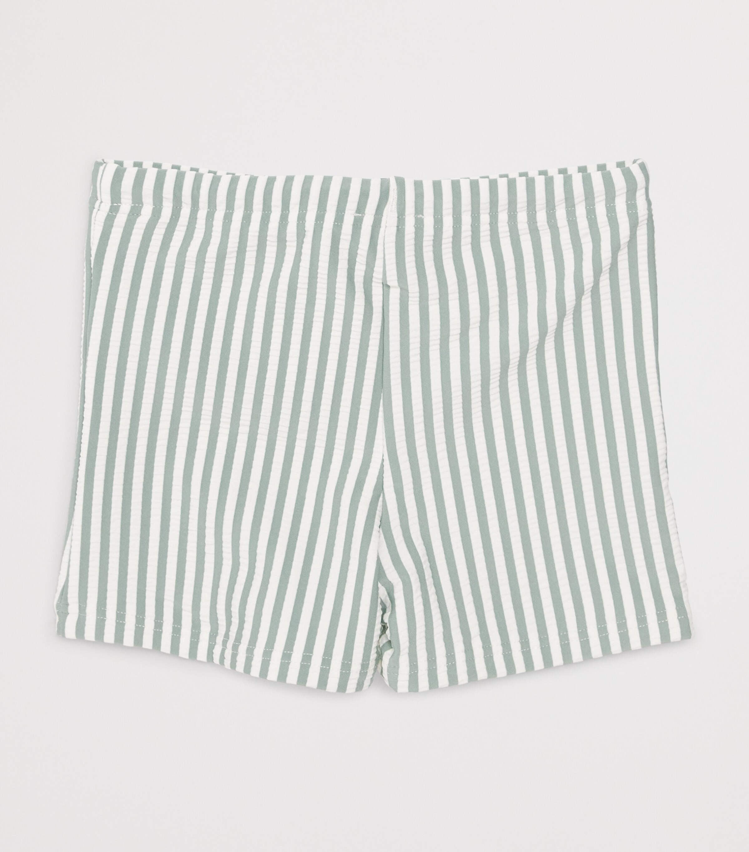 Liewood Seersuck Stripe Otto Swim Shorts (18 Months-4 Years) Yd Stripe Mint/crème Image 2