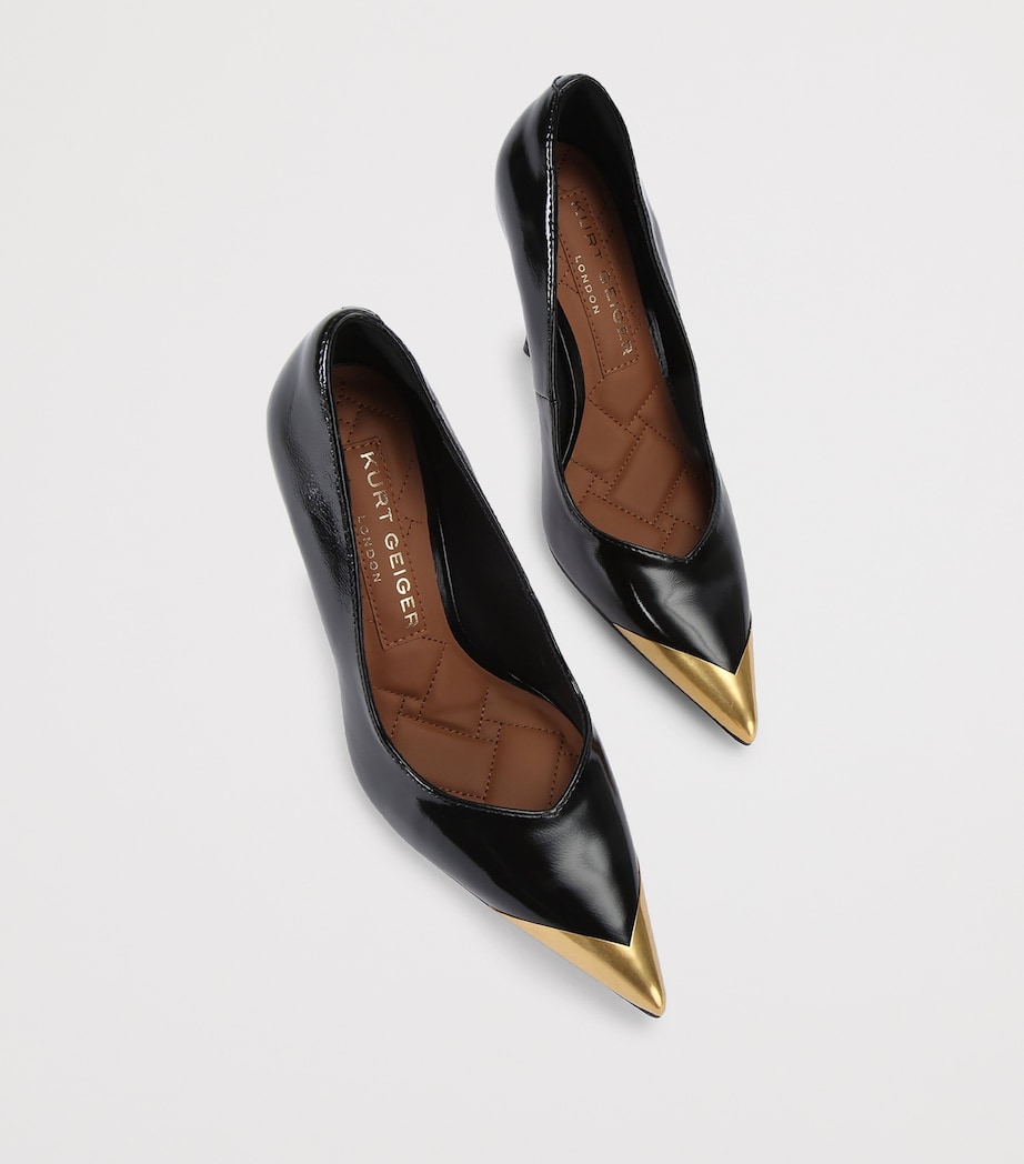 Patent Leather Regent Court Pumps BLACK Image 4