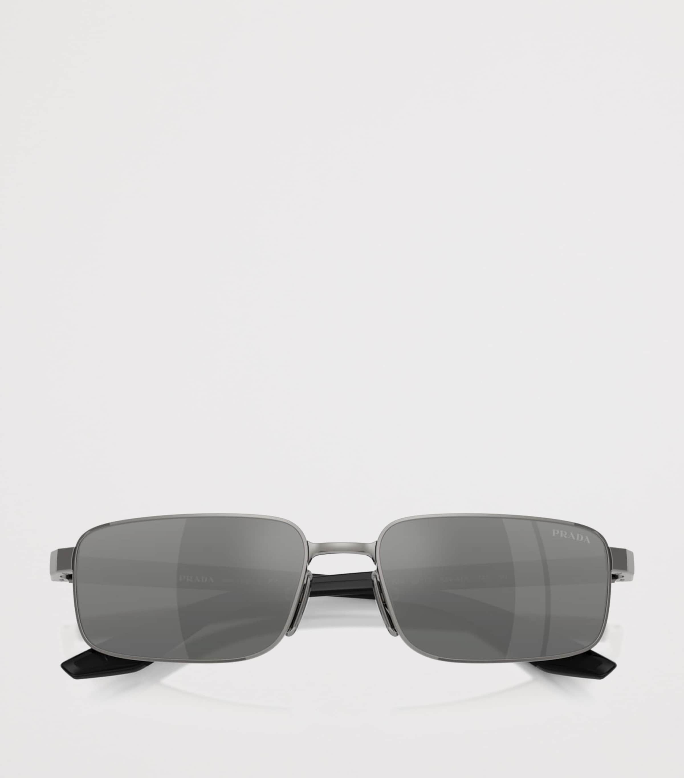 Prada Linea Rossa Metal PR B54S Sunglasses Grey Image 5