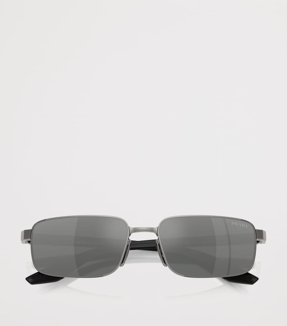 Prada Linea Rossa Metal PR B54S Sunglasses Grey Image 5