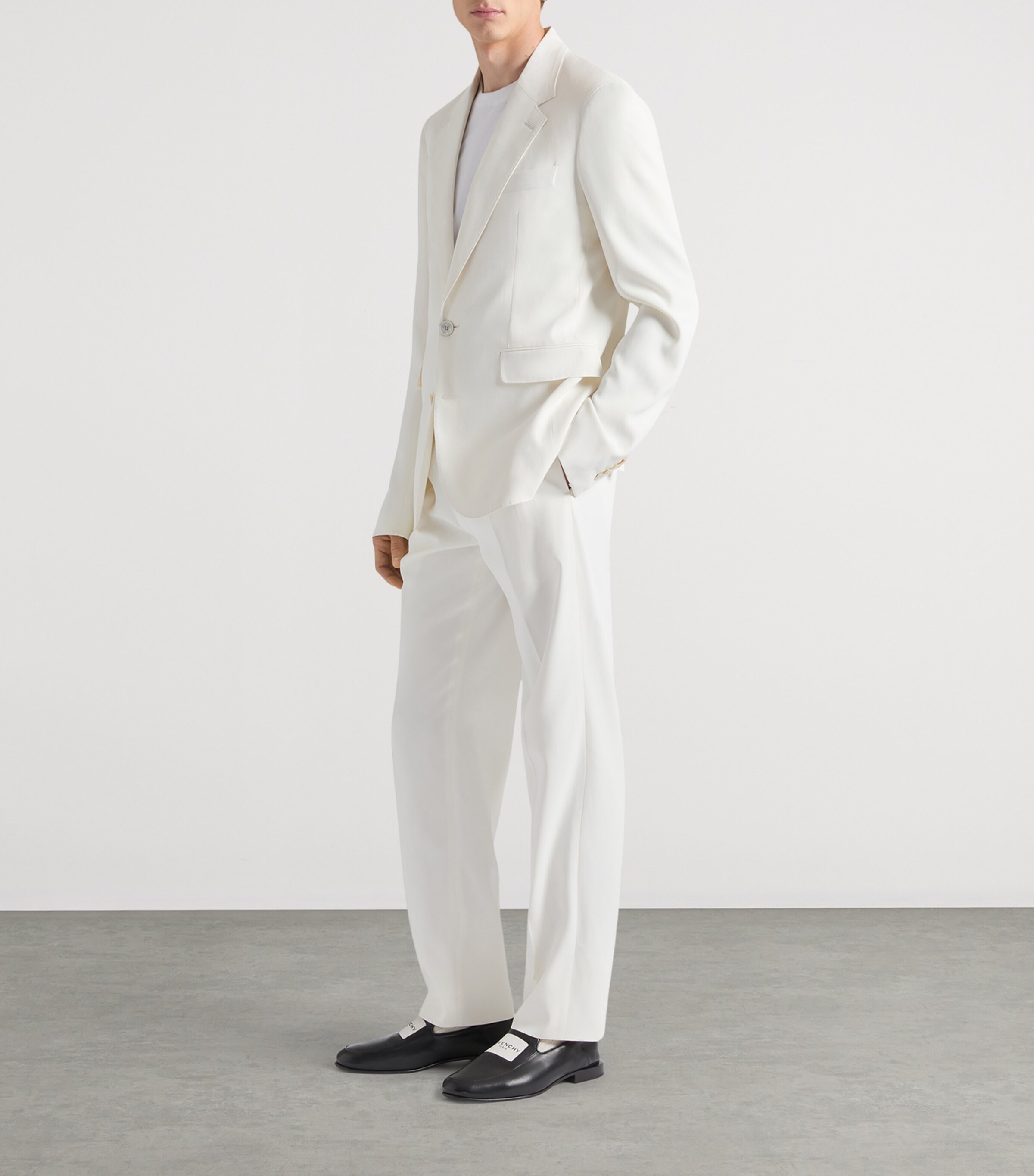 Single-Breasted Blazer IVORY Image 3