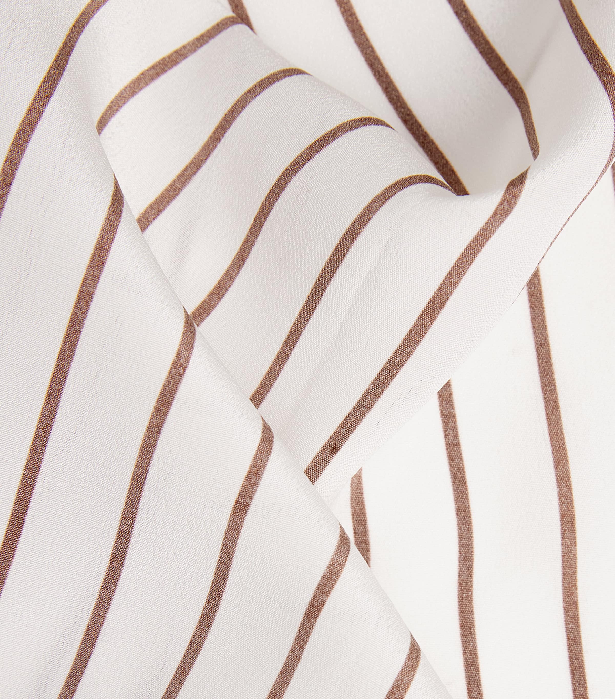SIR. Womens Silk Stripe Marais Scarf Top Metro Image 6