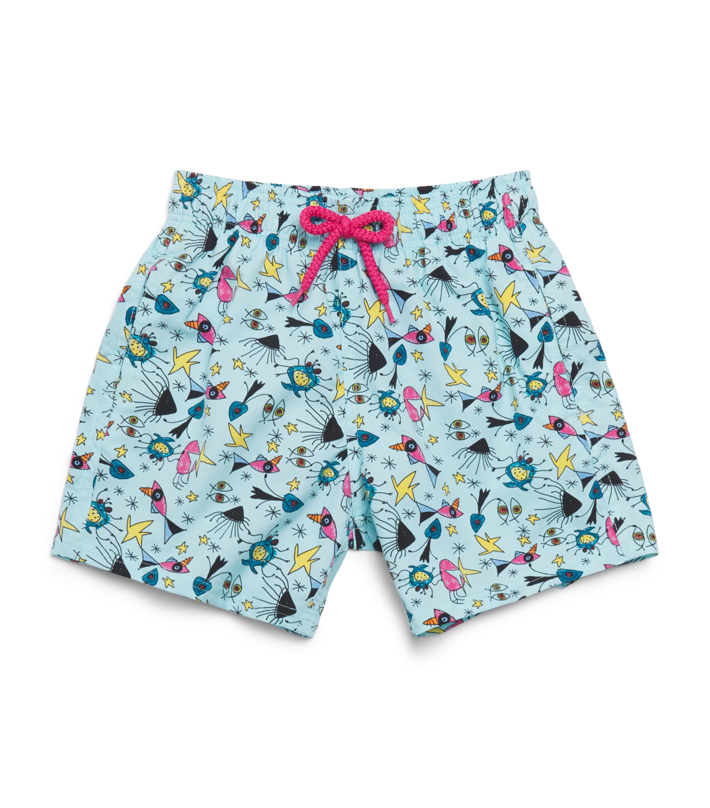 Vilebrequin Kids Printed Swim Shorts (2-14 Years) Image 1