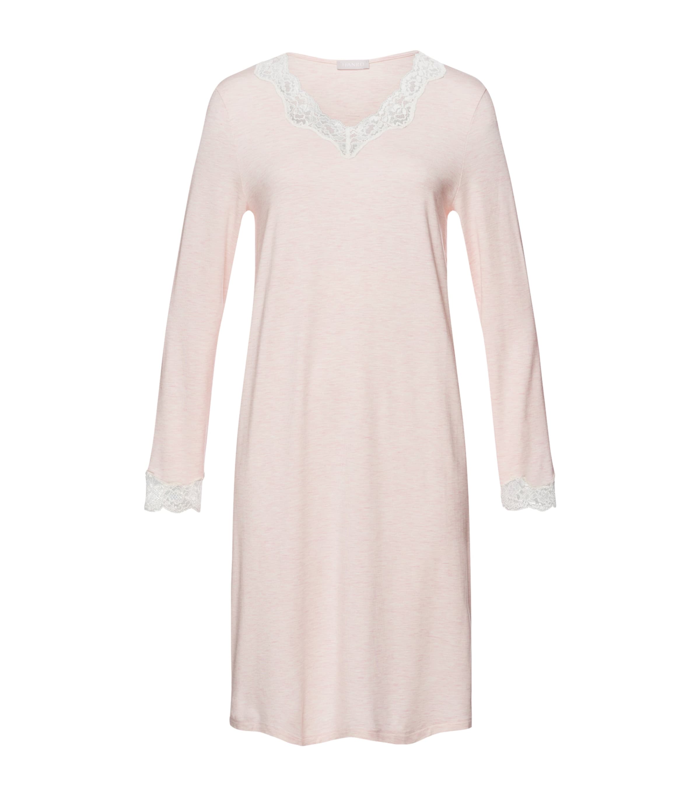 Hanro Natural Elegance Nightdress In Nude