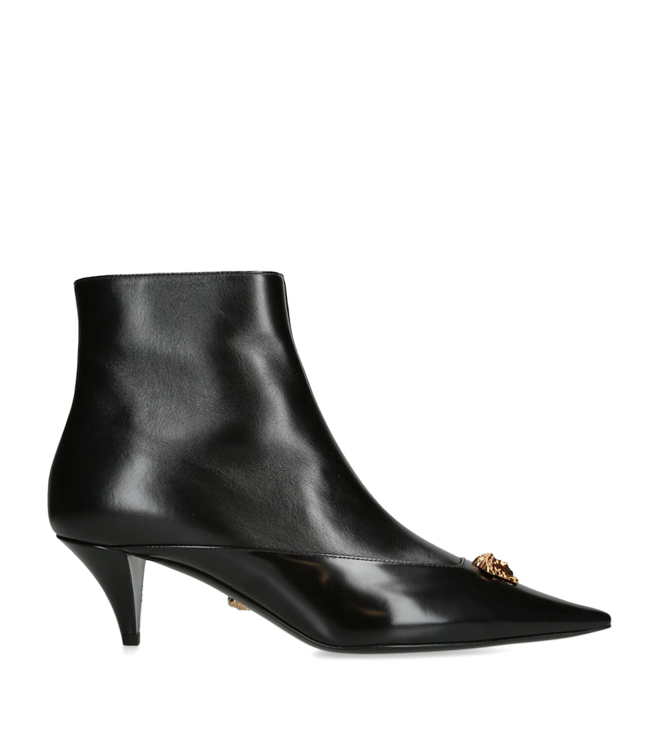 Leather La Medusa Ankle Boots 55