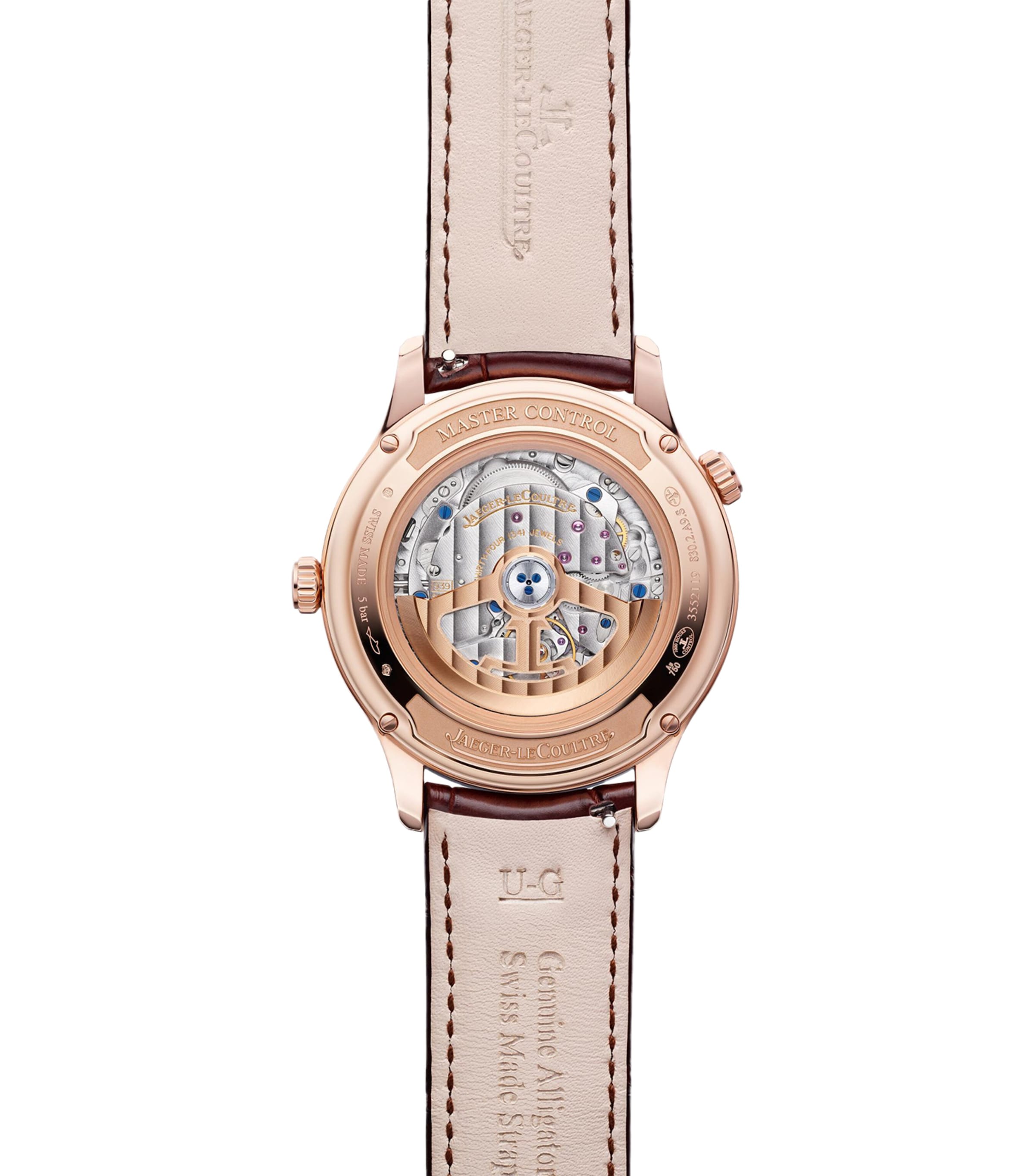 Rose Gold Master Control Geographic Watch 40mm PINK GOLD Image 3