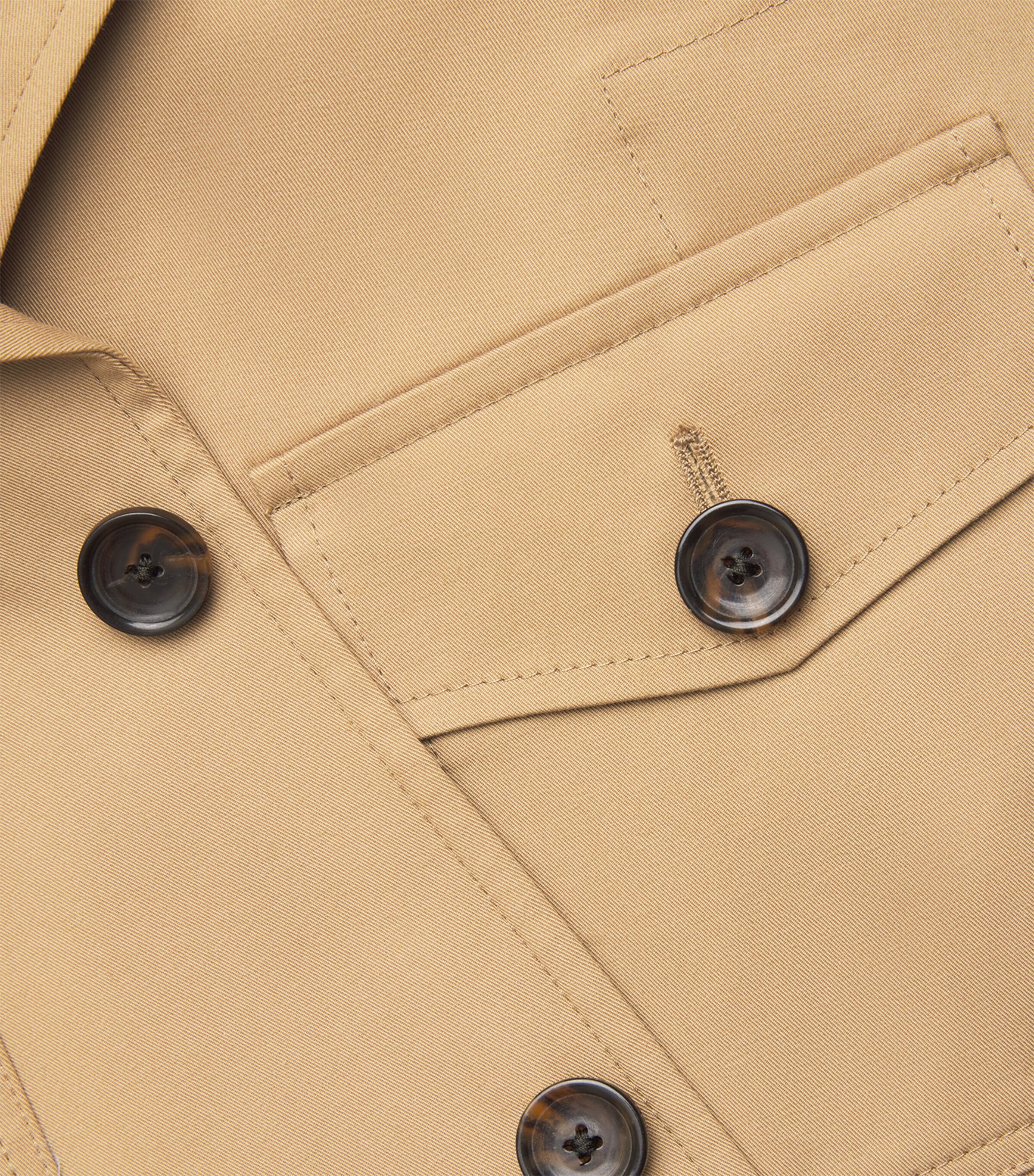 Stretch-Cotton Utility Blazer 61A_MEDIUM BEIGE Image 5