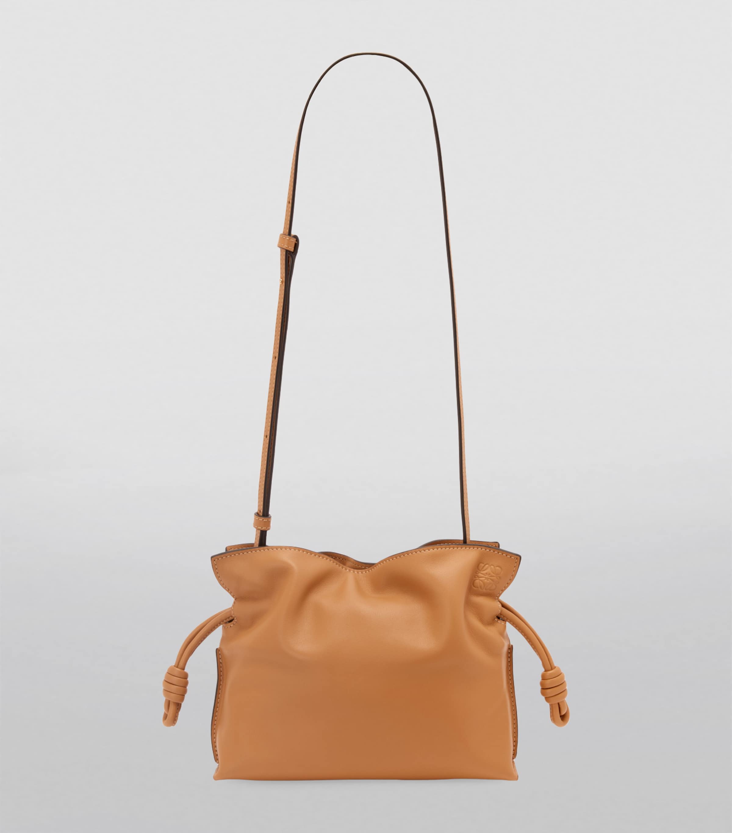 LOEWE Mini Leather Flamenco Purse Warm Desert Image 2