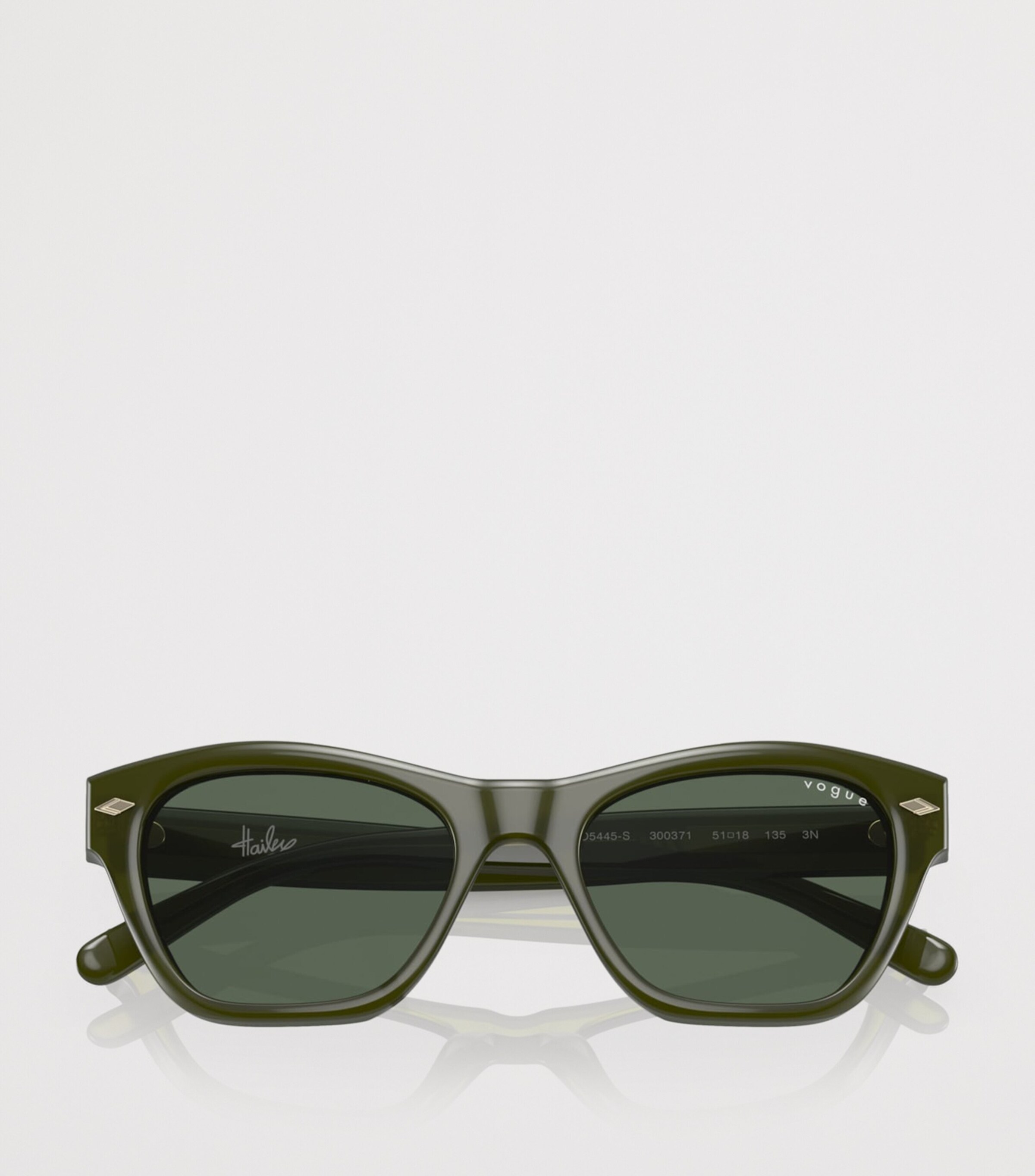 Vogue Acetate Cat Eye Sunglasses Image 5