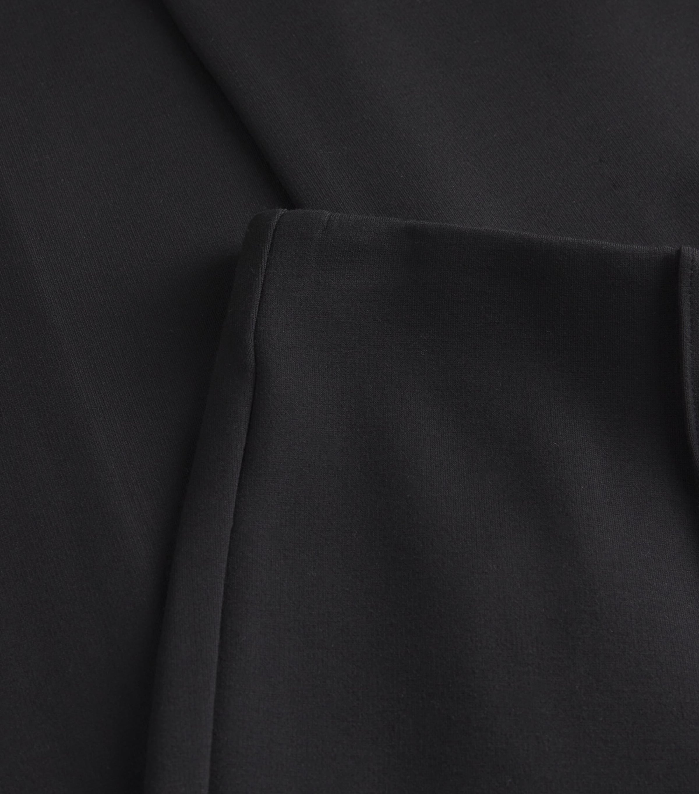 High-Waist Pintuck Straight Leg Trousers OBSIDIAN Image 5