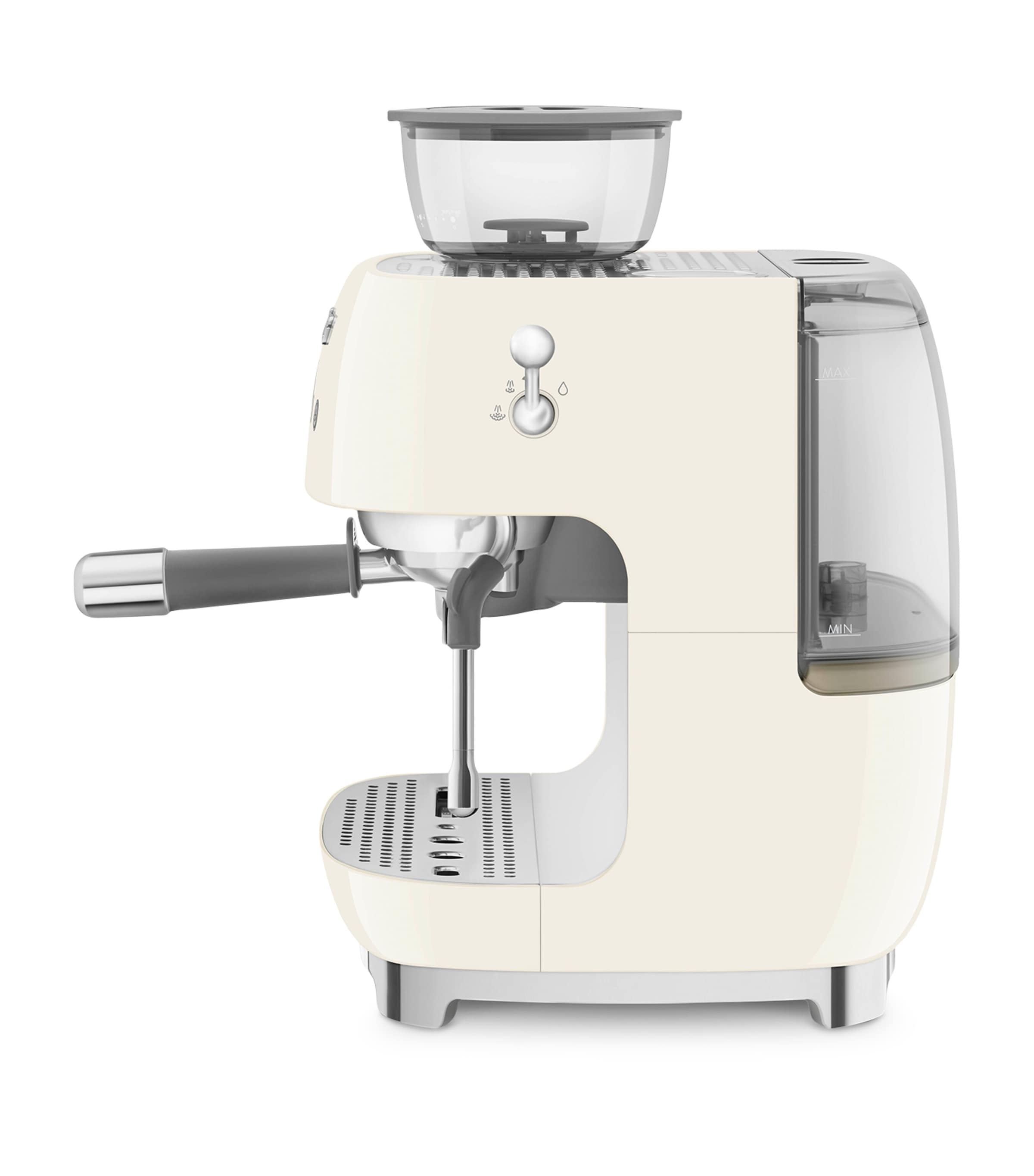 EGF03CRUK Espresso Coffee Machine with Grinder CREAM Image 3