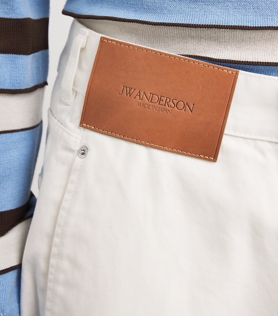 Twisted Straight Jeans OFF WHITE-002 Image 6