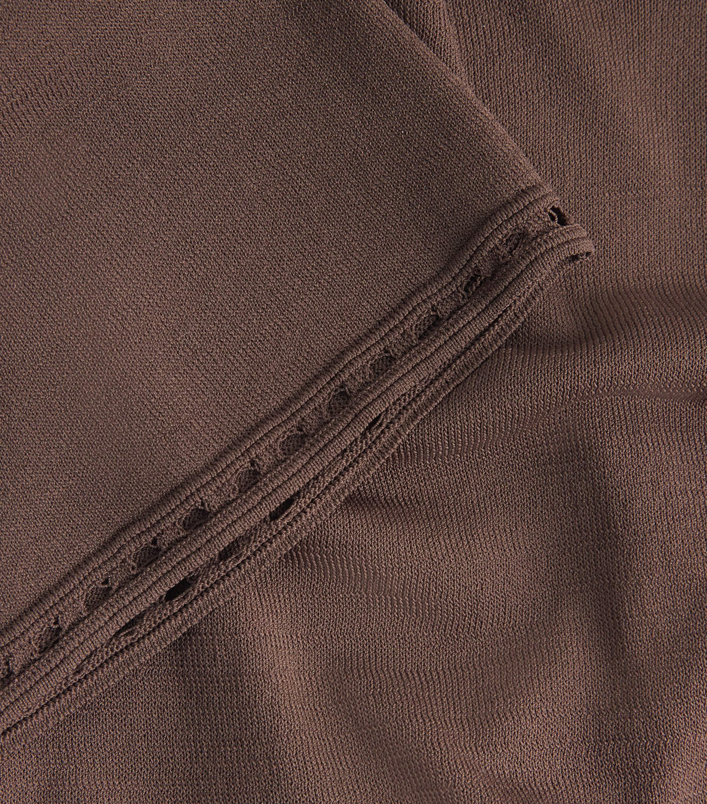 AWAY THAT DAY Womens Open-Back Mahe Mini Dress Espresso Image 6