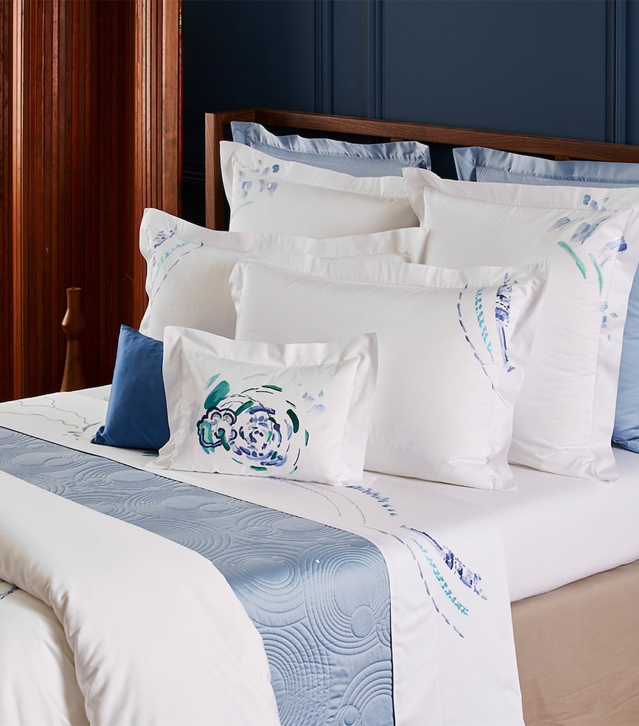 Yves Delorme Couture Abysses Super King Duvet Cover (260cm x 220cm) Image 2