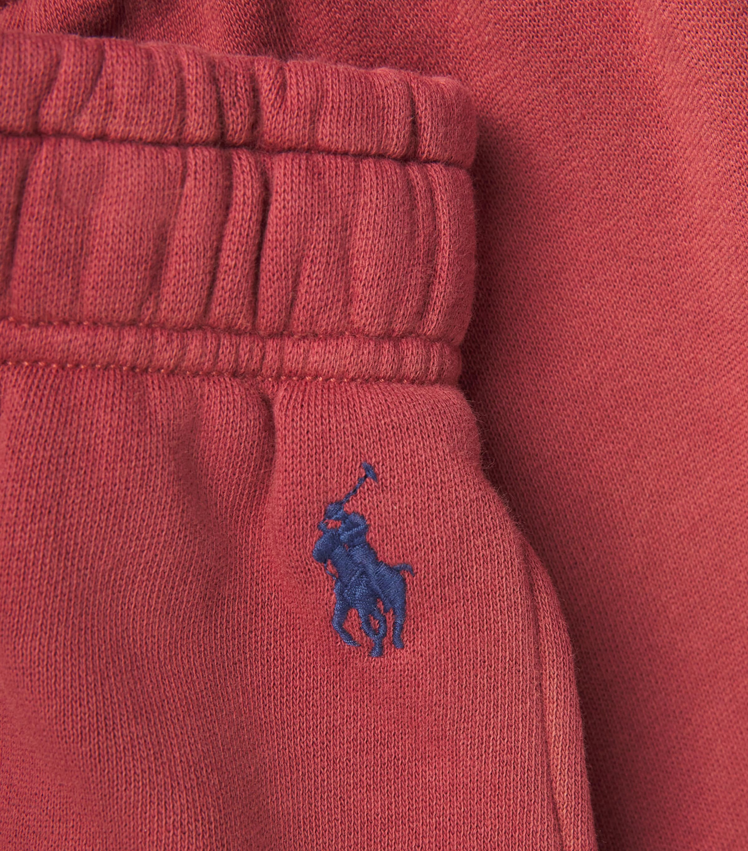 Cotton-Blend Cuffed Sweatpants RED SNAPPER Image 5