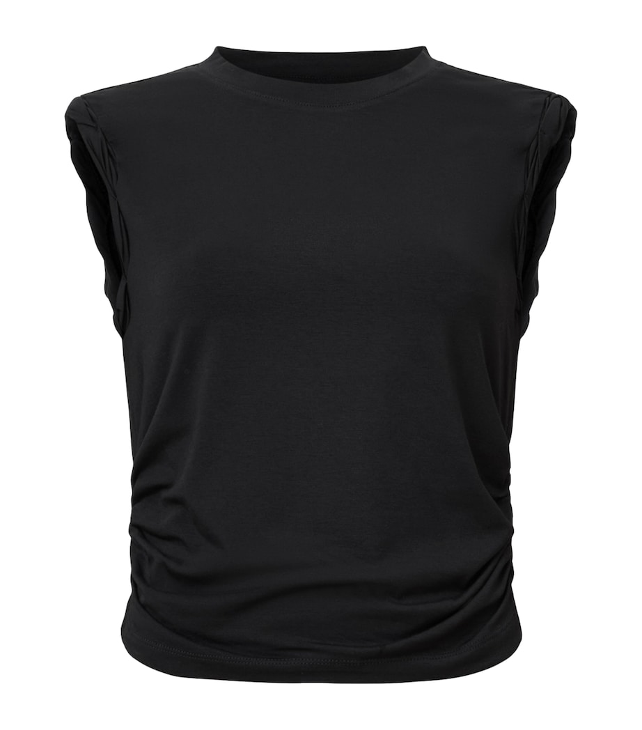Cotton-Modal West Tank BLACK Image 1