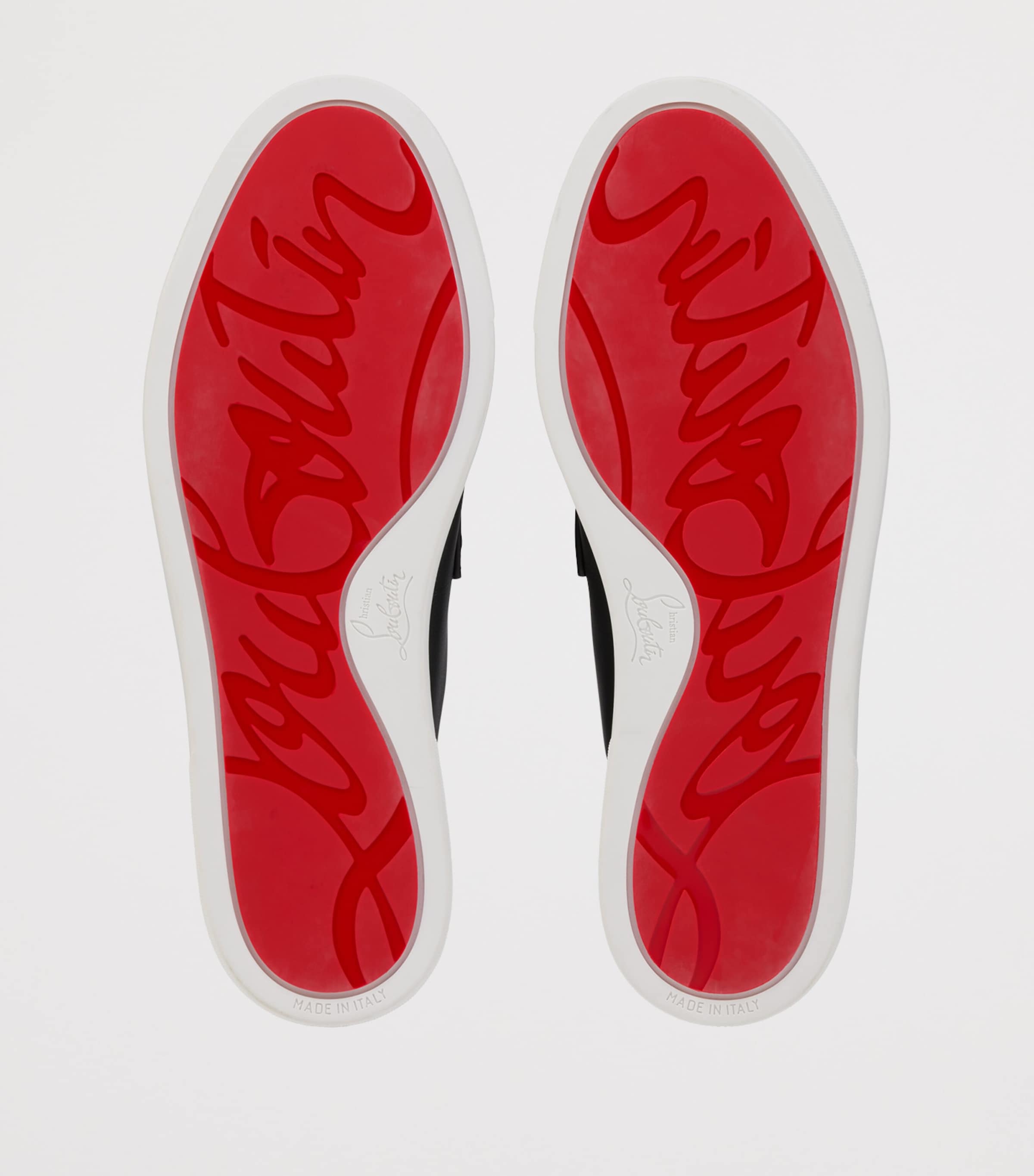 Christian Louboutin Chanme Calf Leather Boat Shoes Image 6