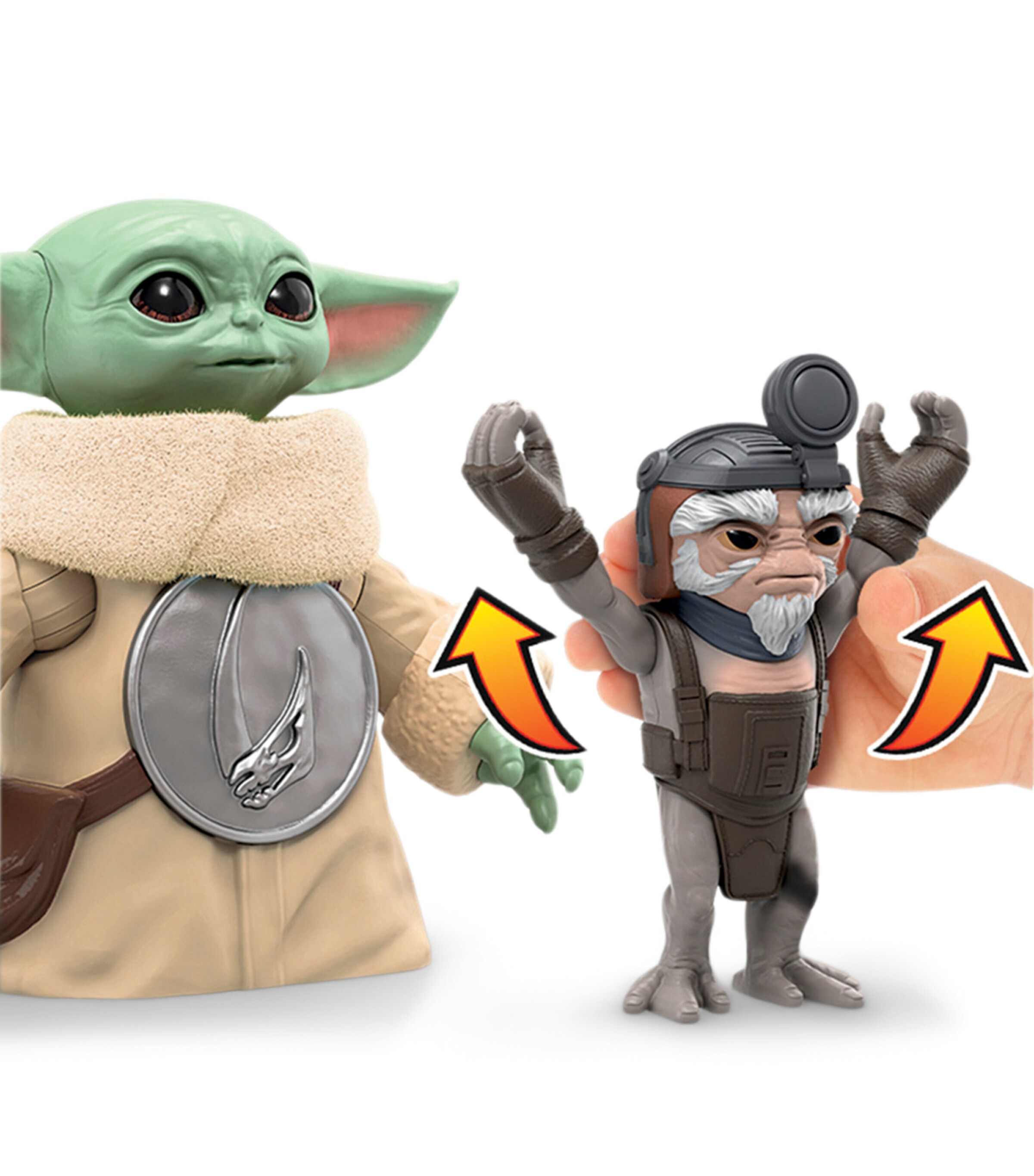 Star Wars Star Wars Huggin' Grogu 6.5" Electronic Figure Image 5