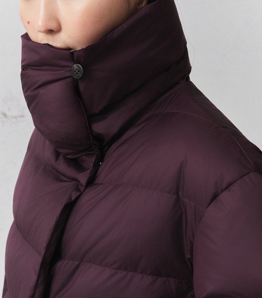 Marella Womens Down Quilted Jacket Blackberry Image 6